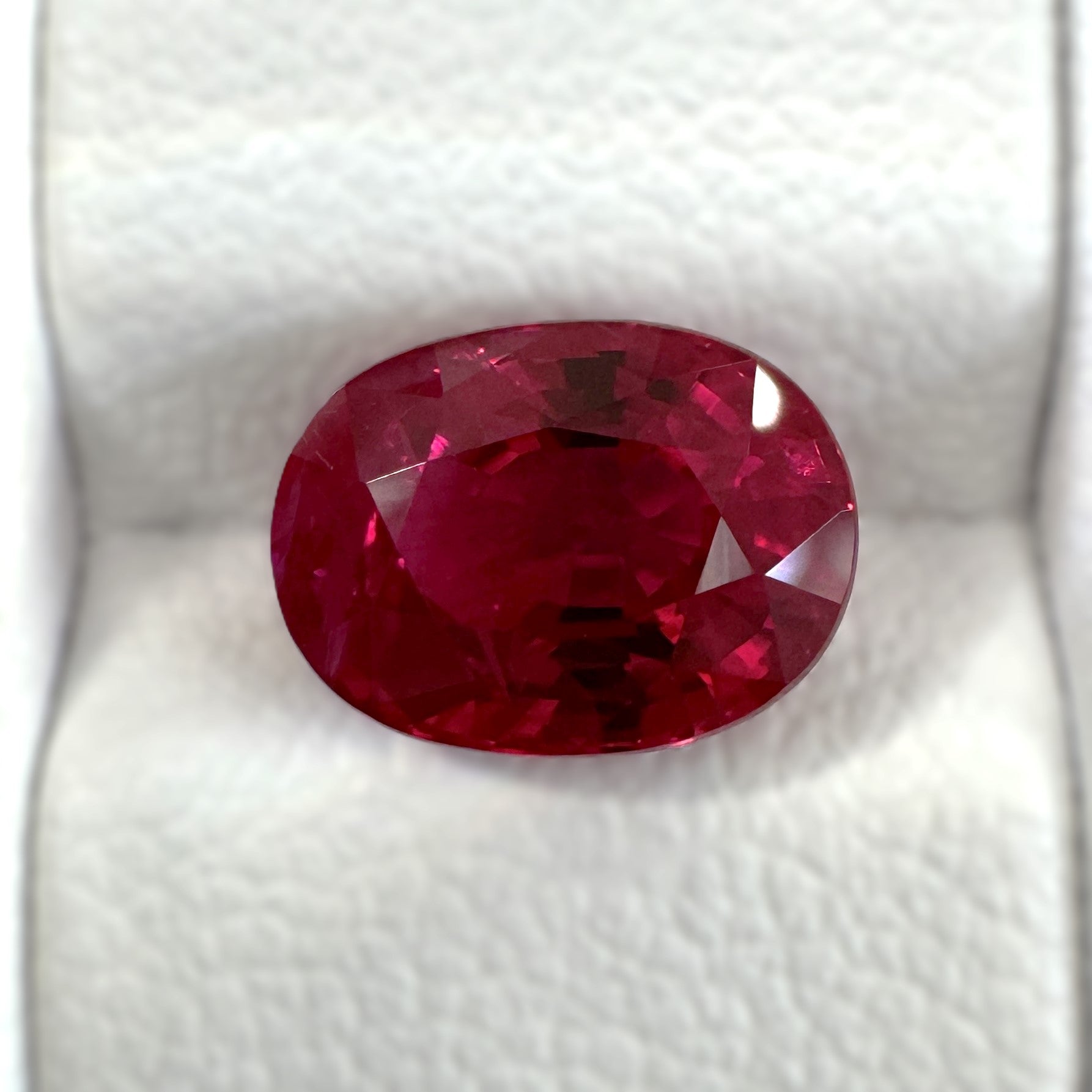 Ruby 2.54ct Oval