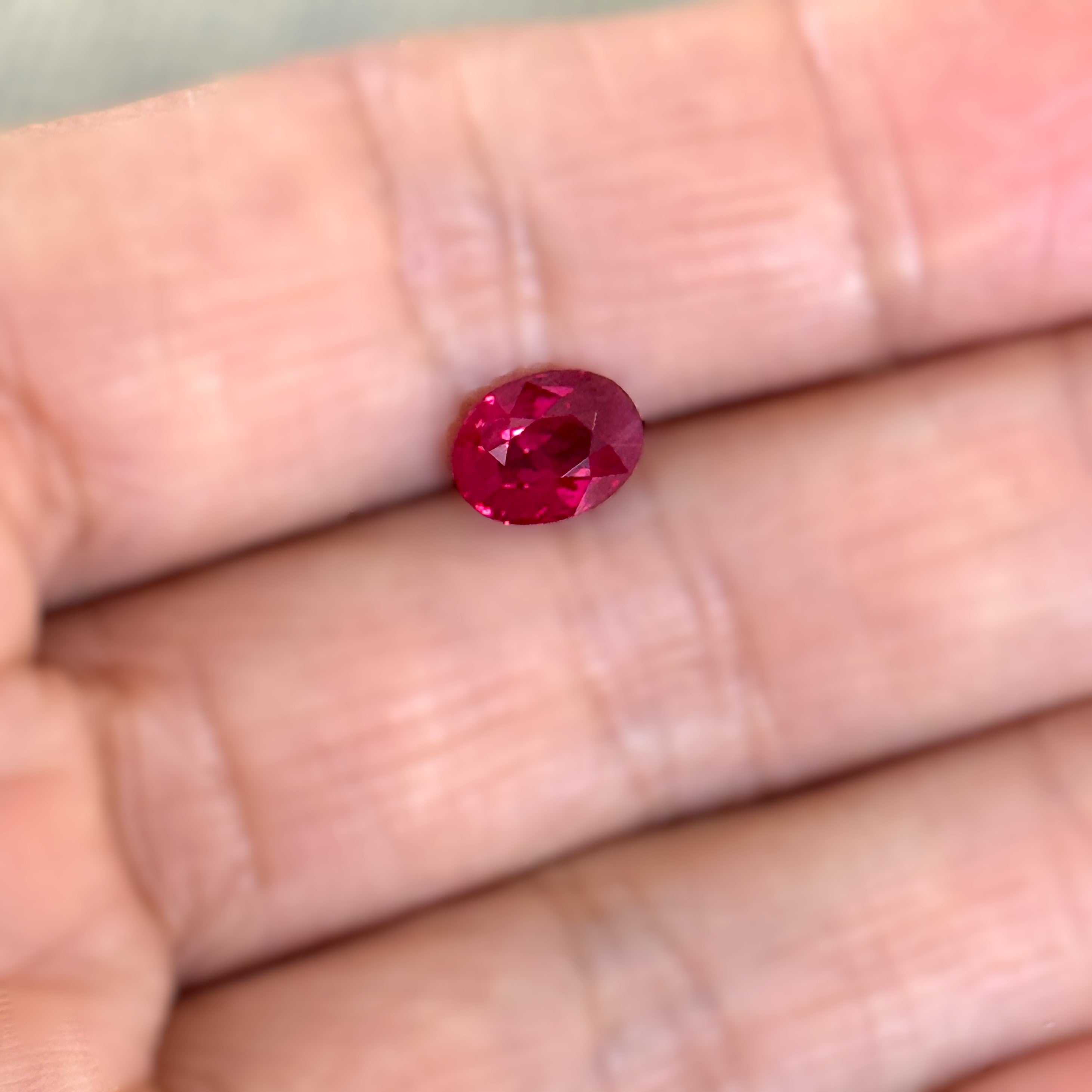 Ruby 1.68ct Oval