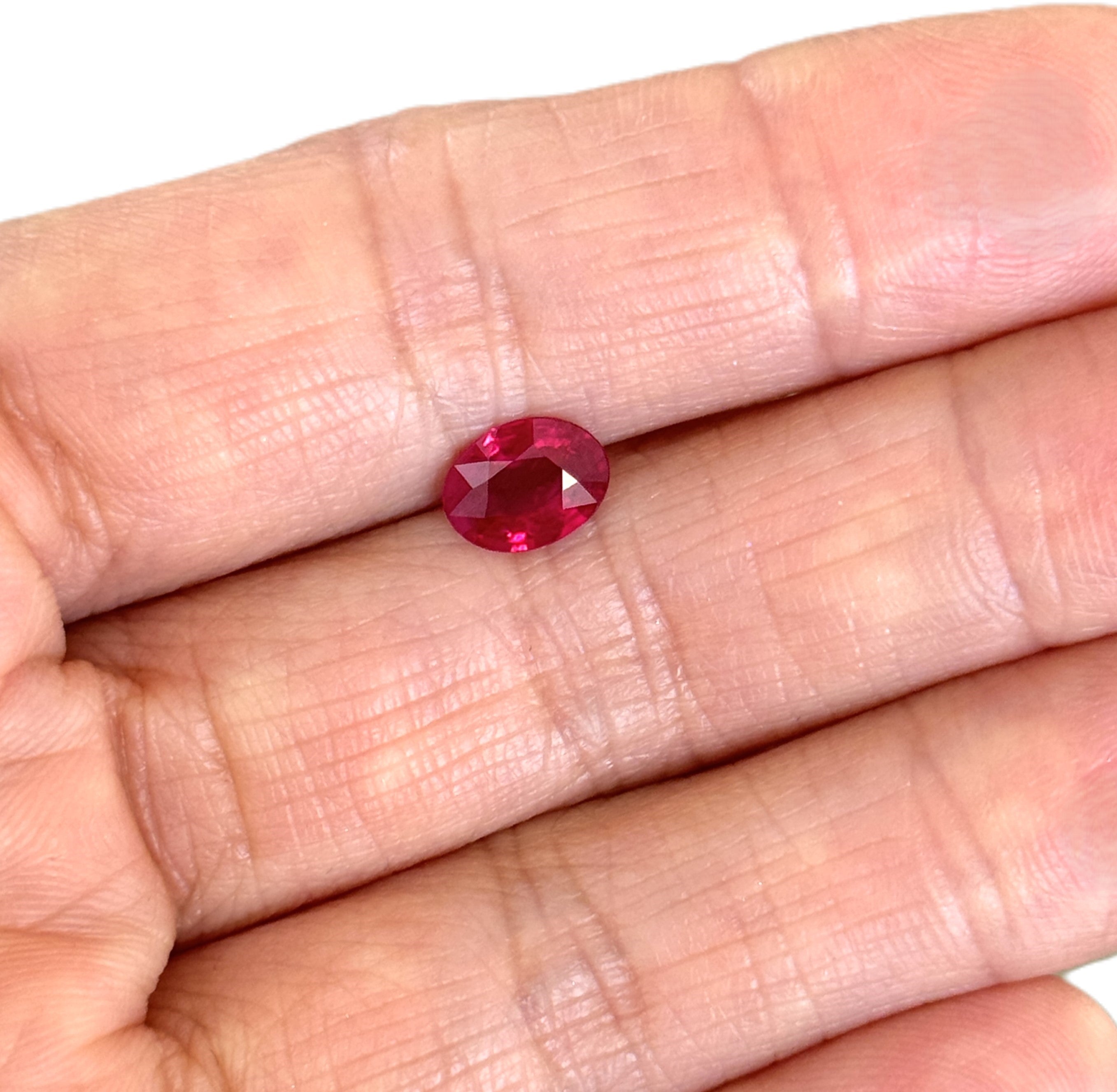 Ruby 1.21ct Oval