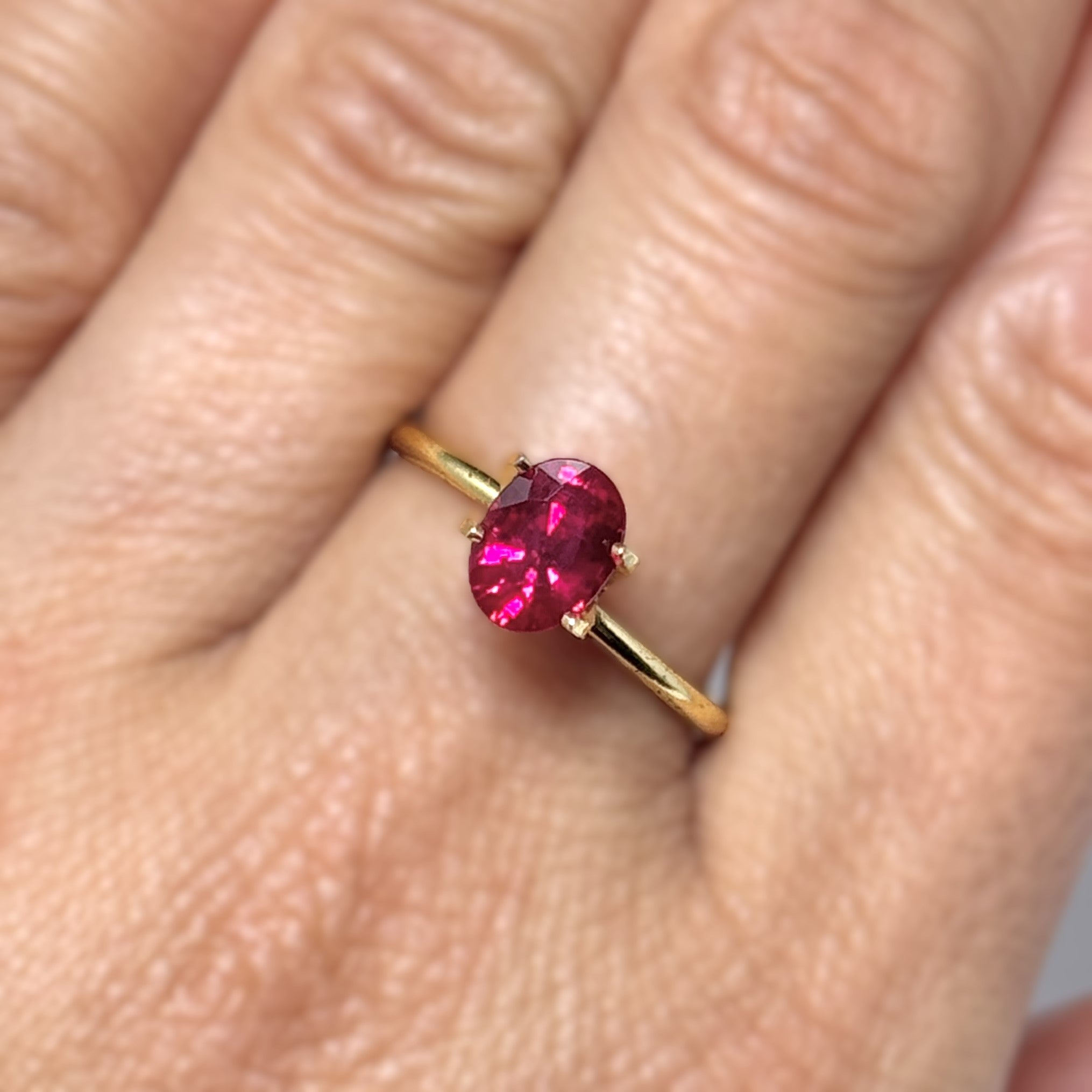 Ruby 1.43ct Oval