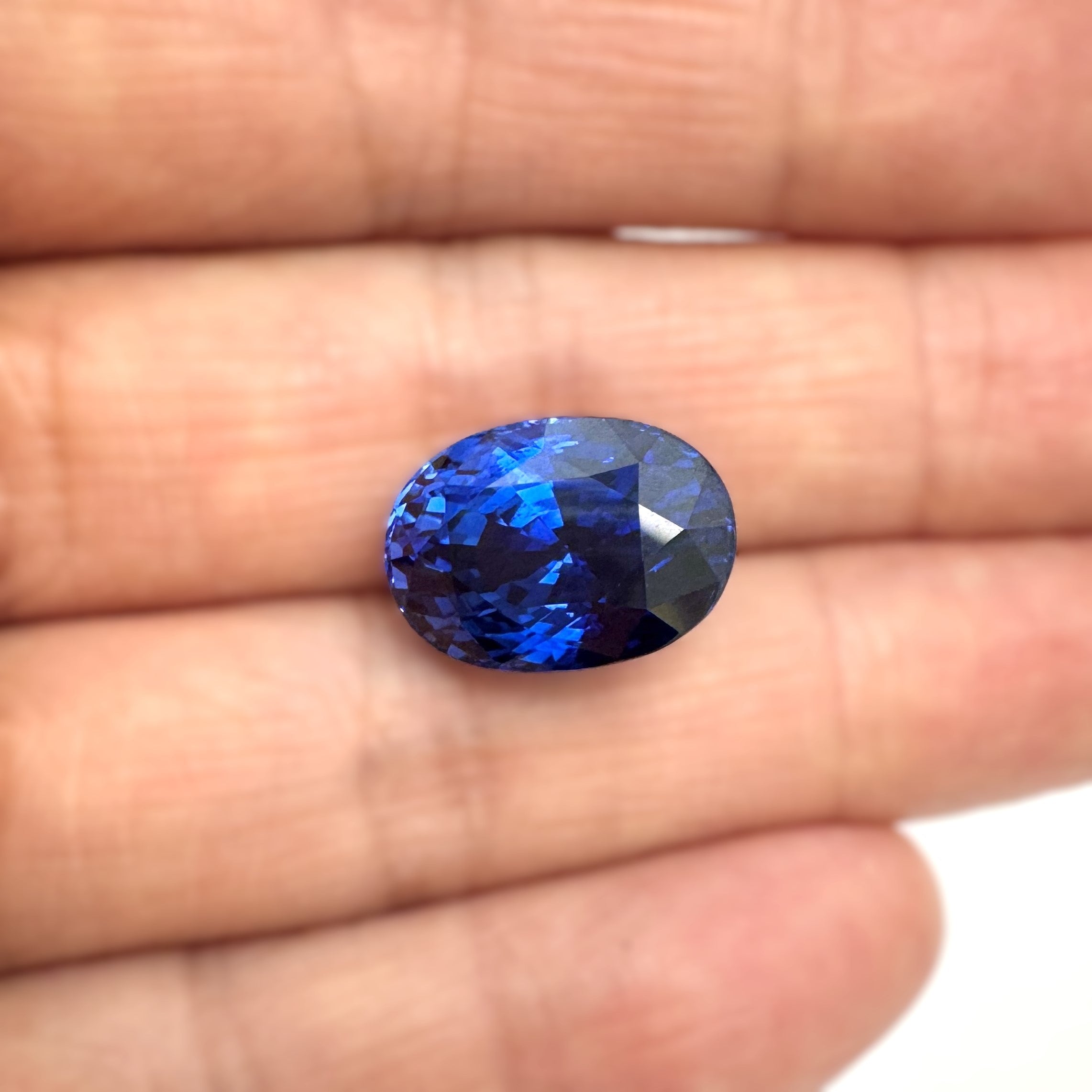 Blue Sapphire 12.06ct Oval