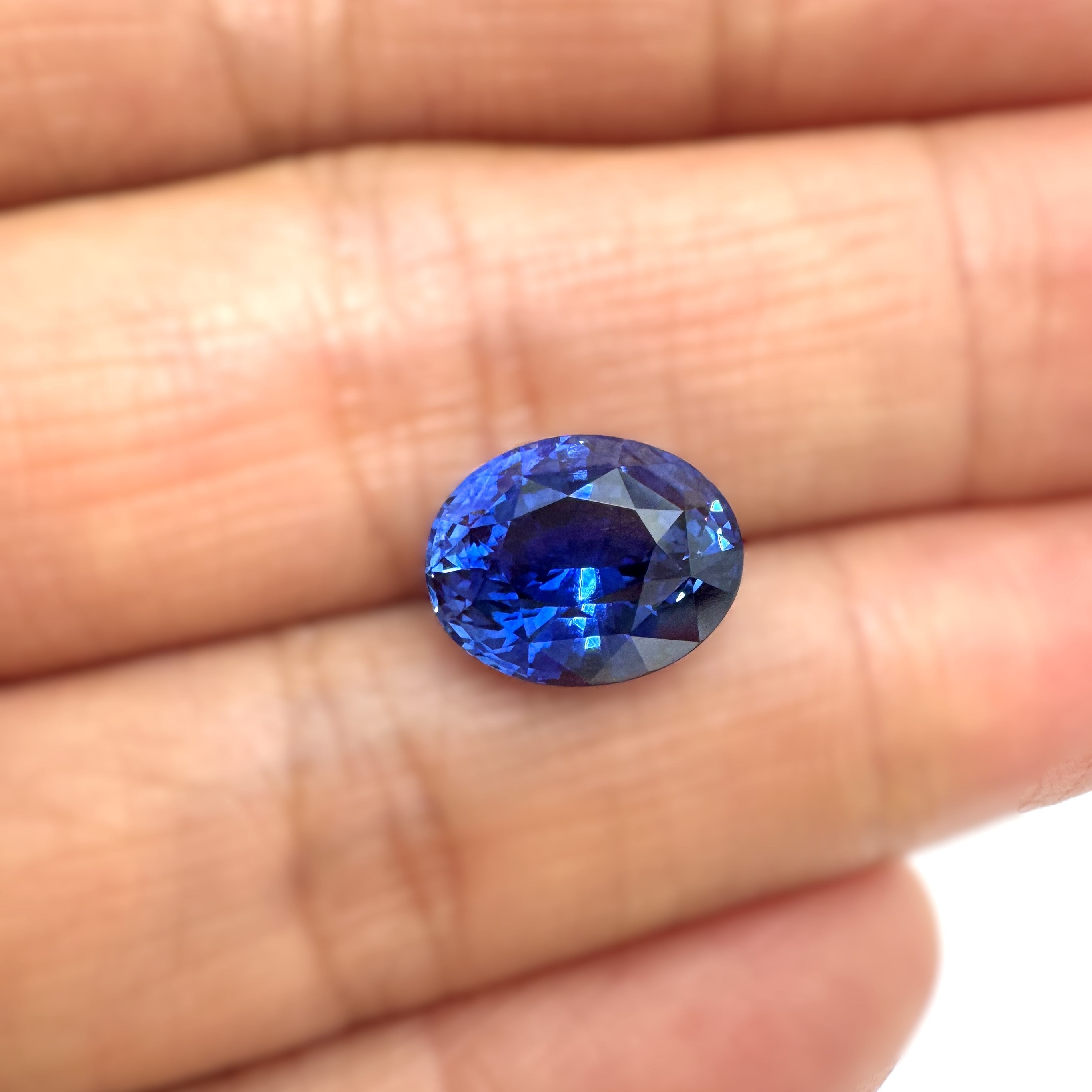 Blue Sapphire 5.05ct Oval