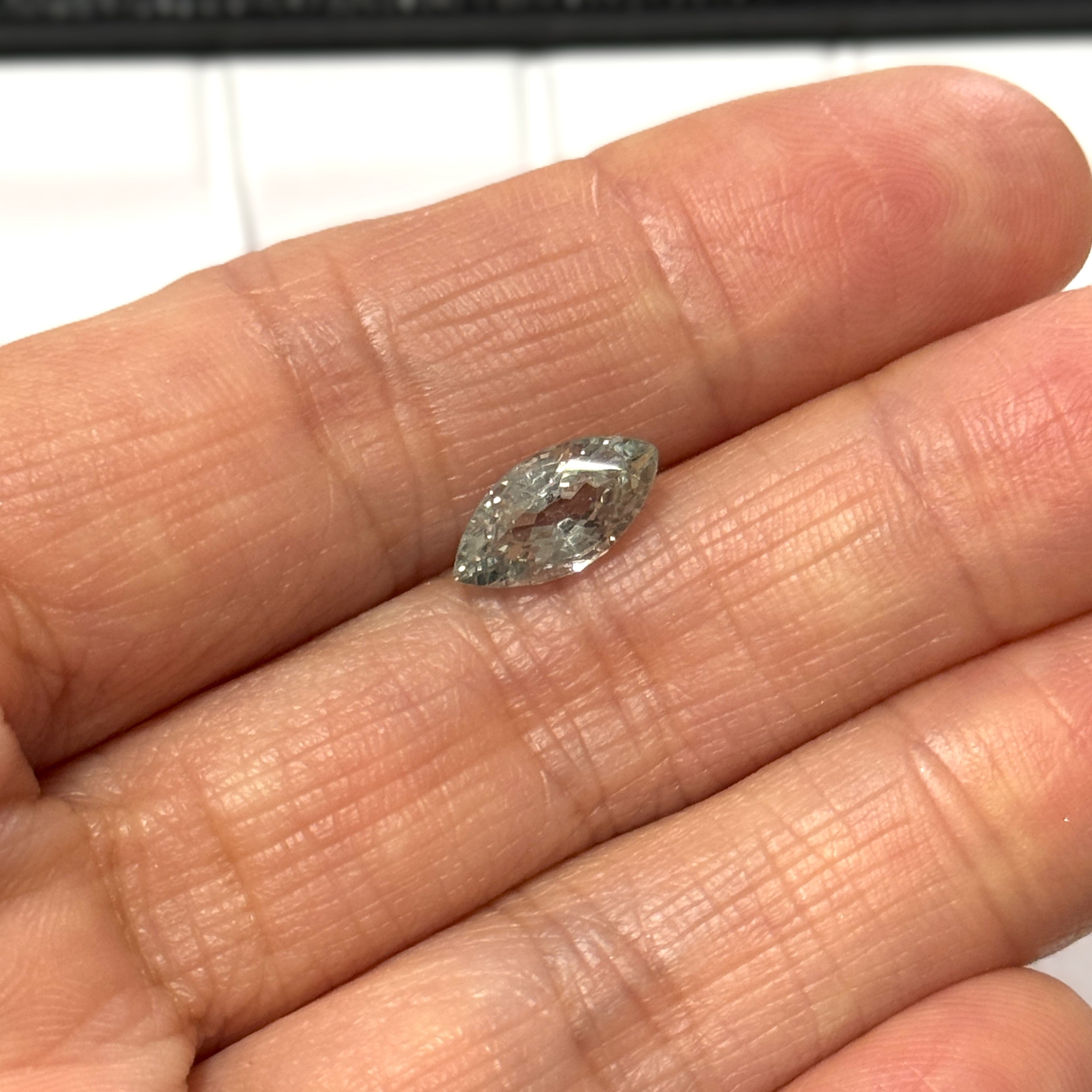 Green Sapphire 2.07ct Marquise