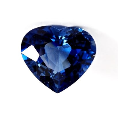 Blue Sapphire 3.19ct Heart