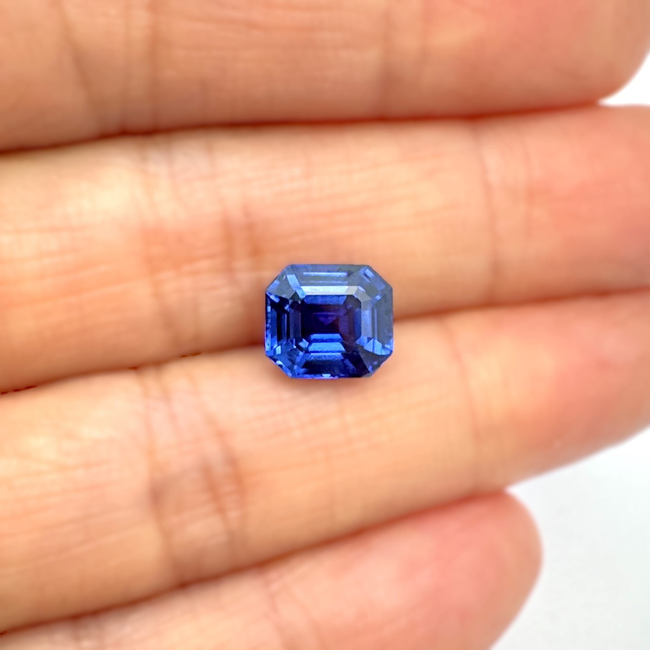 Blue Sapphire 2.89ct Octagonal