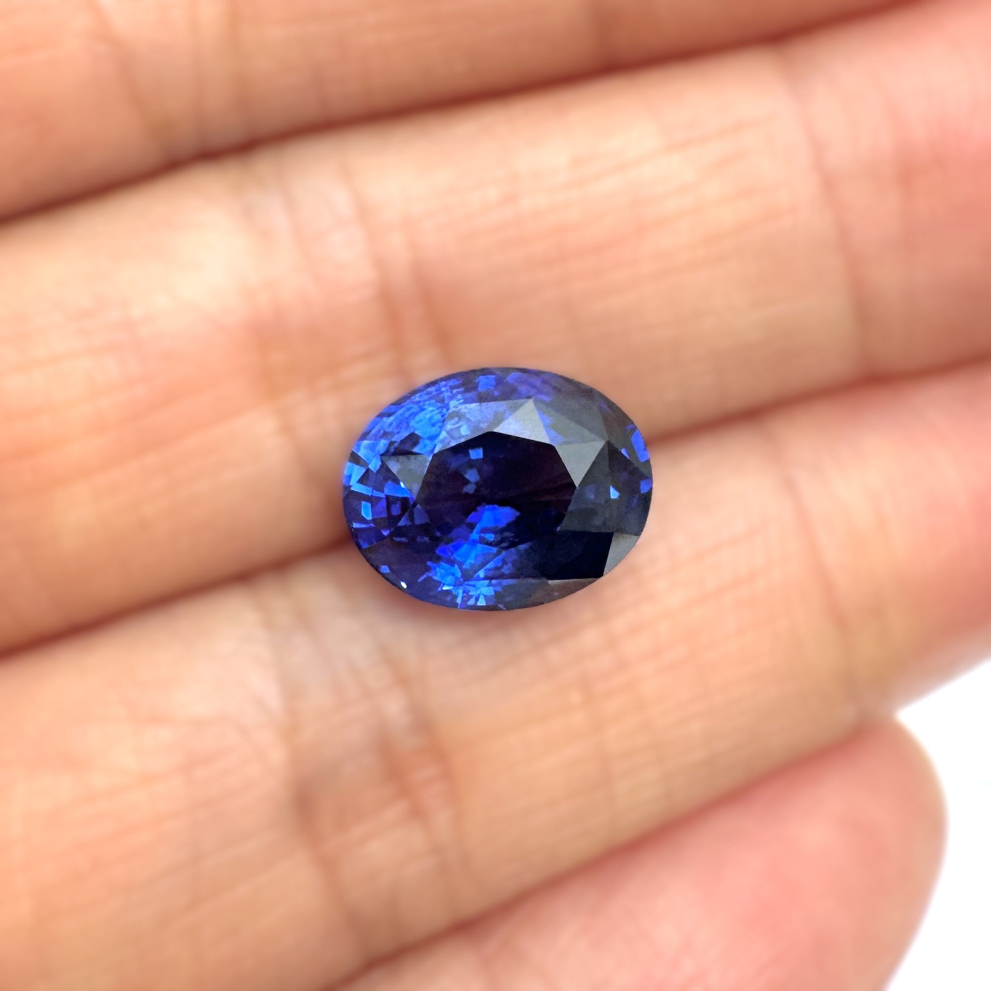 Blue Sapphire 5.11ct Oval