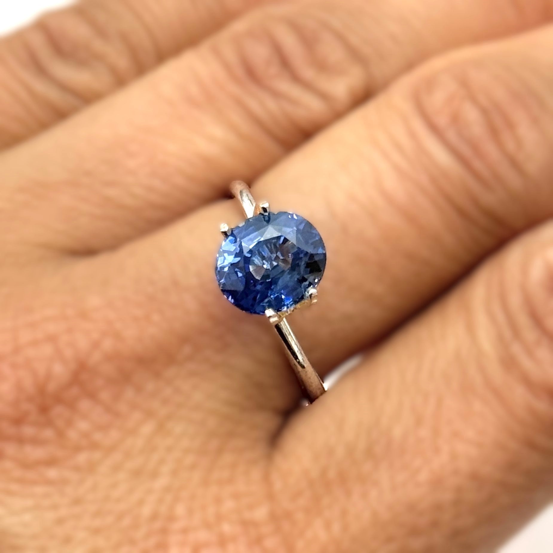 Blue Sapphire 3.07ct Oval