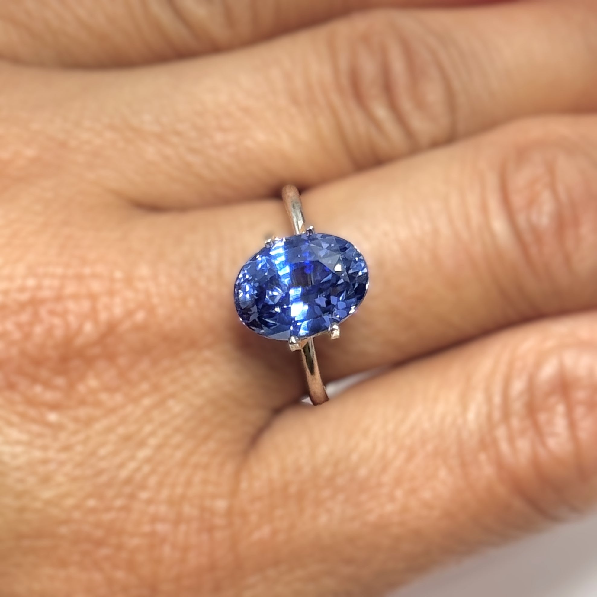 Blue Sapphire 6.53ct Oval