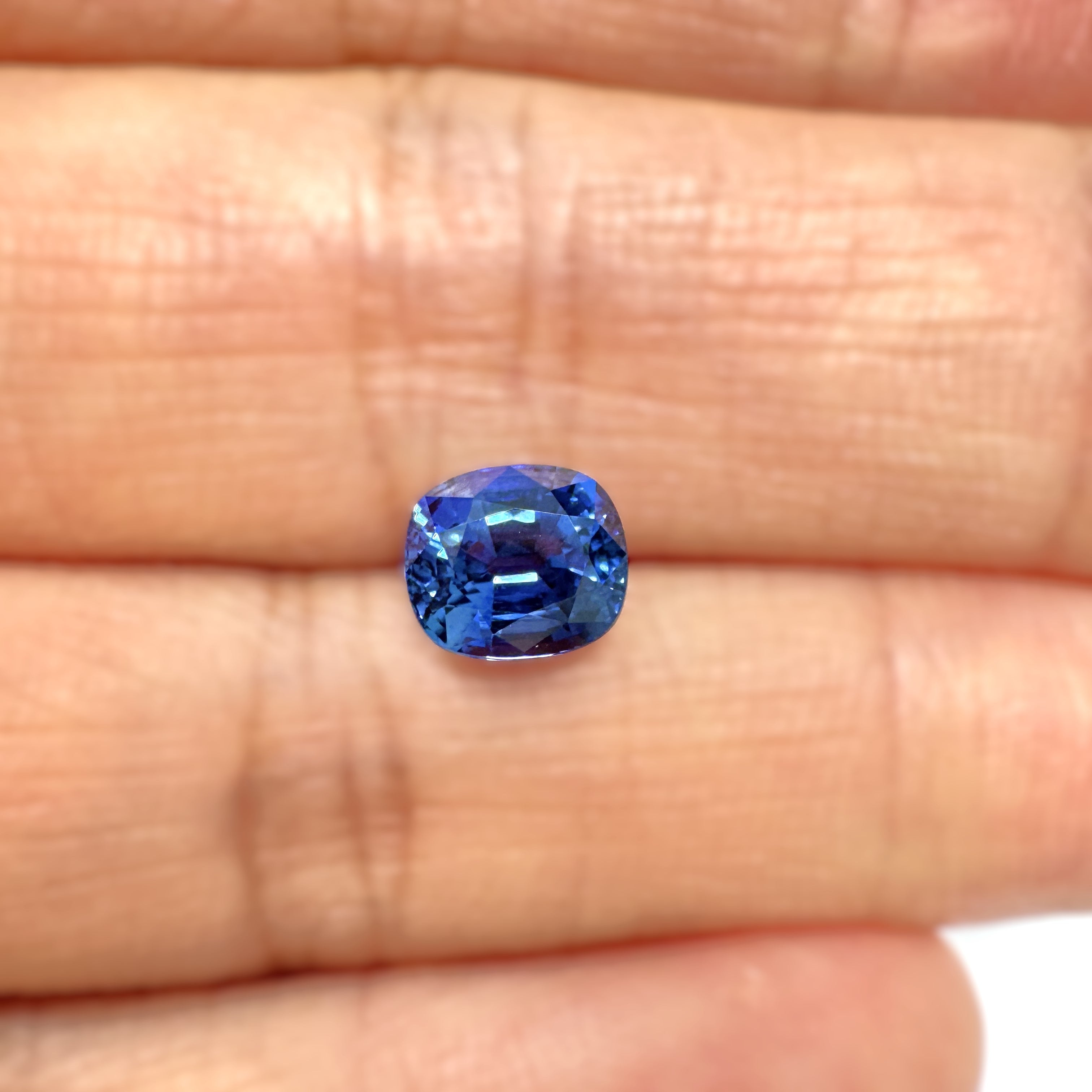 Blue Sapphire 1.74ct Cushion