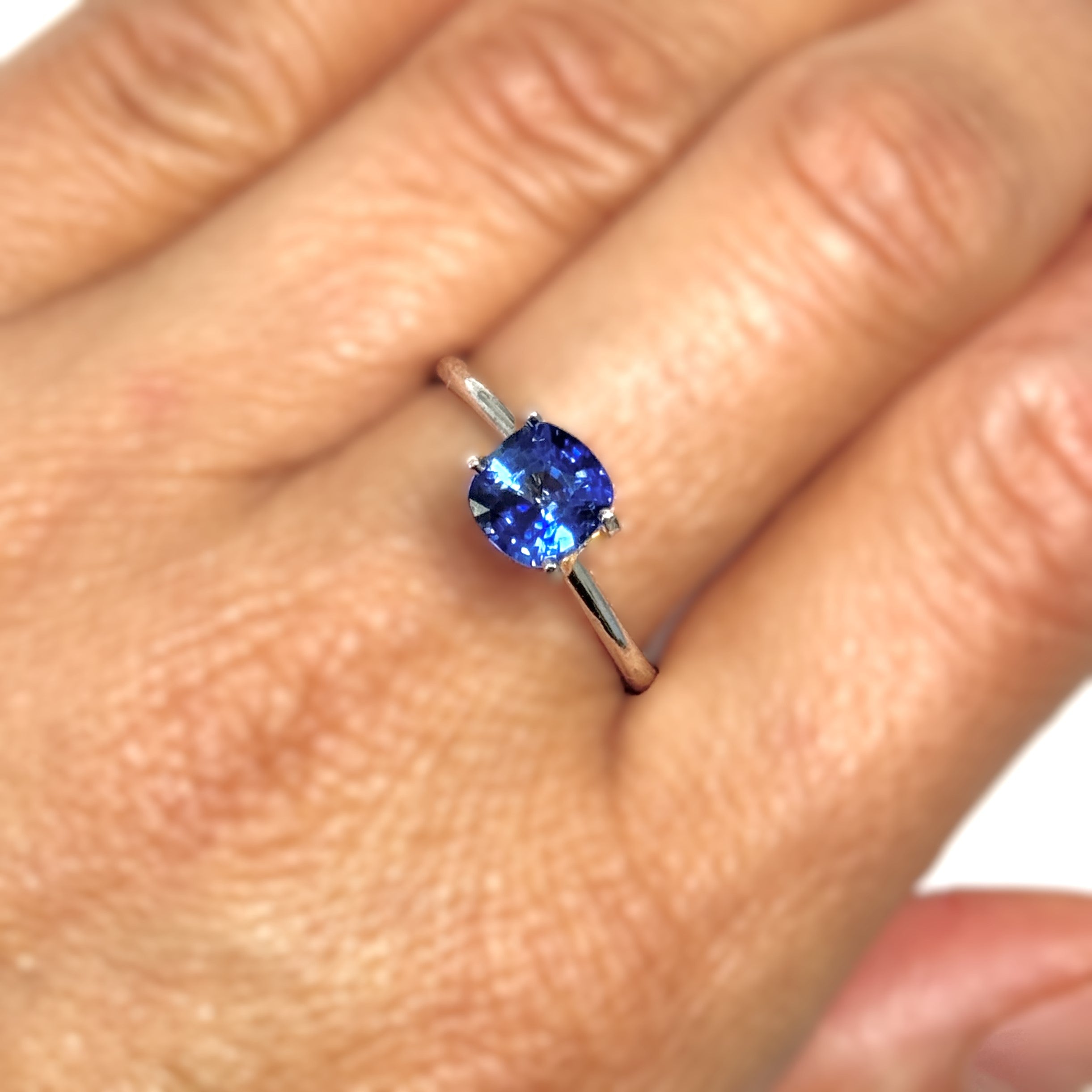 Blue Sapphire 1.40ct Cushion