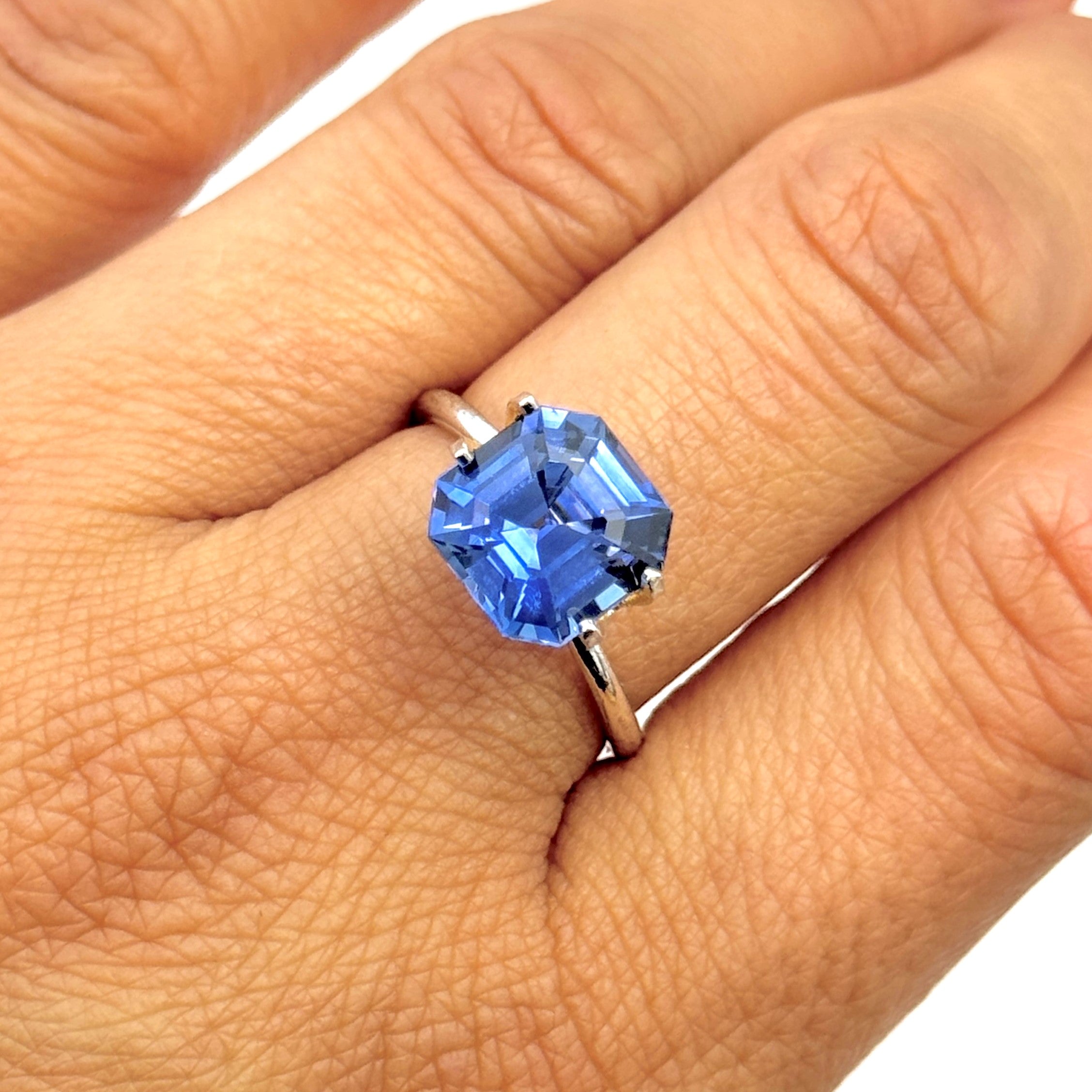 Blue Sapphire 4.20ct Octagonal