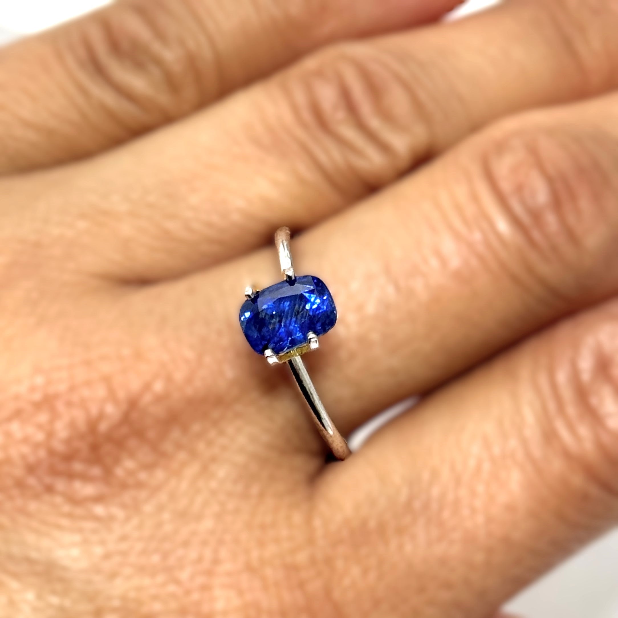 Blue Sapphire 1.70ct Cushion