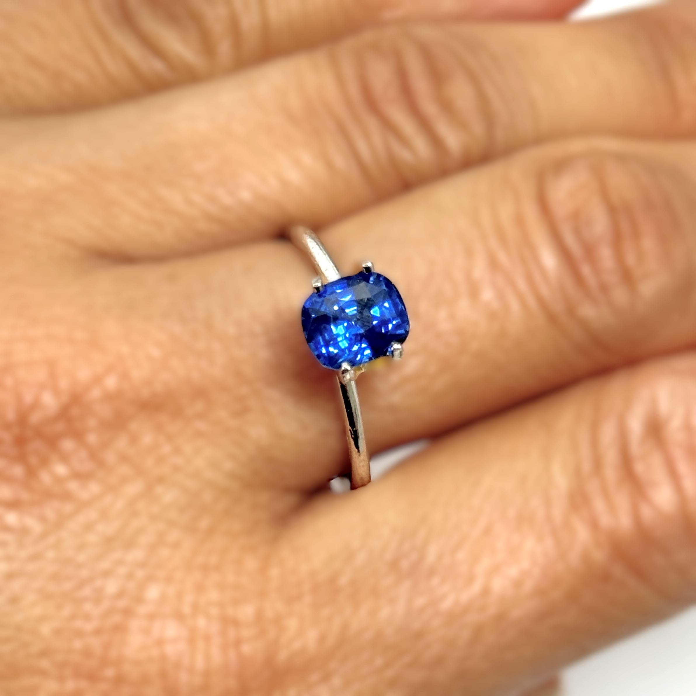 Blue Sapphire 1.70ct Cushion