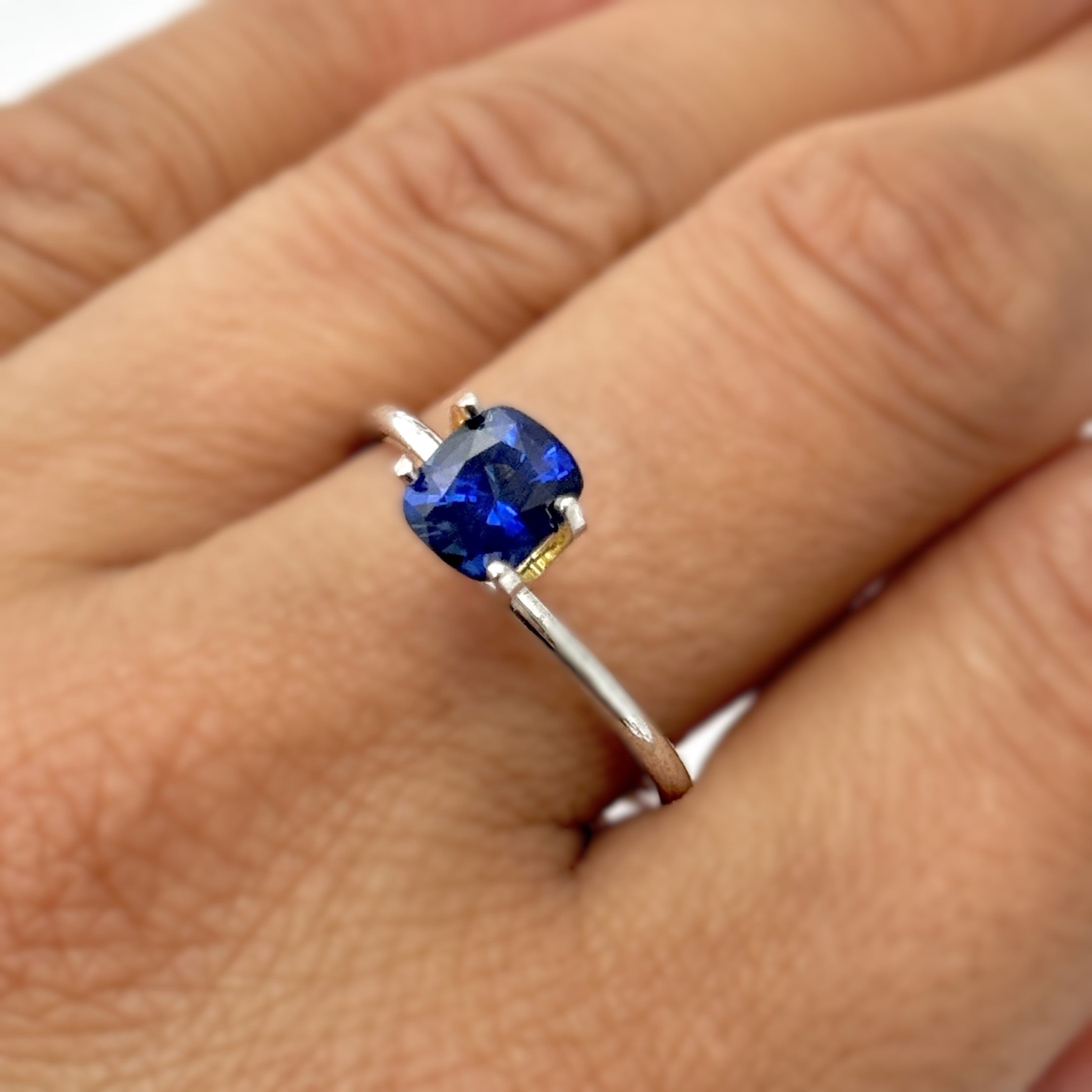 Blue Sapphire 1.52ct Cushion