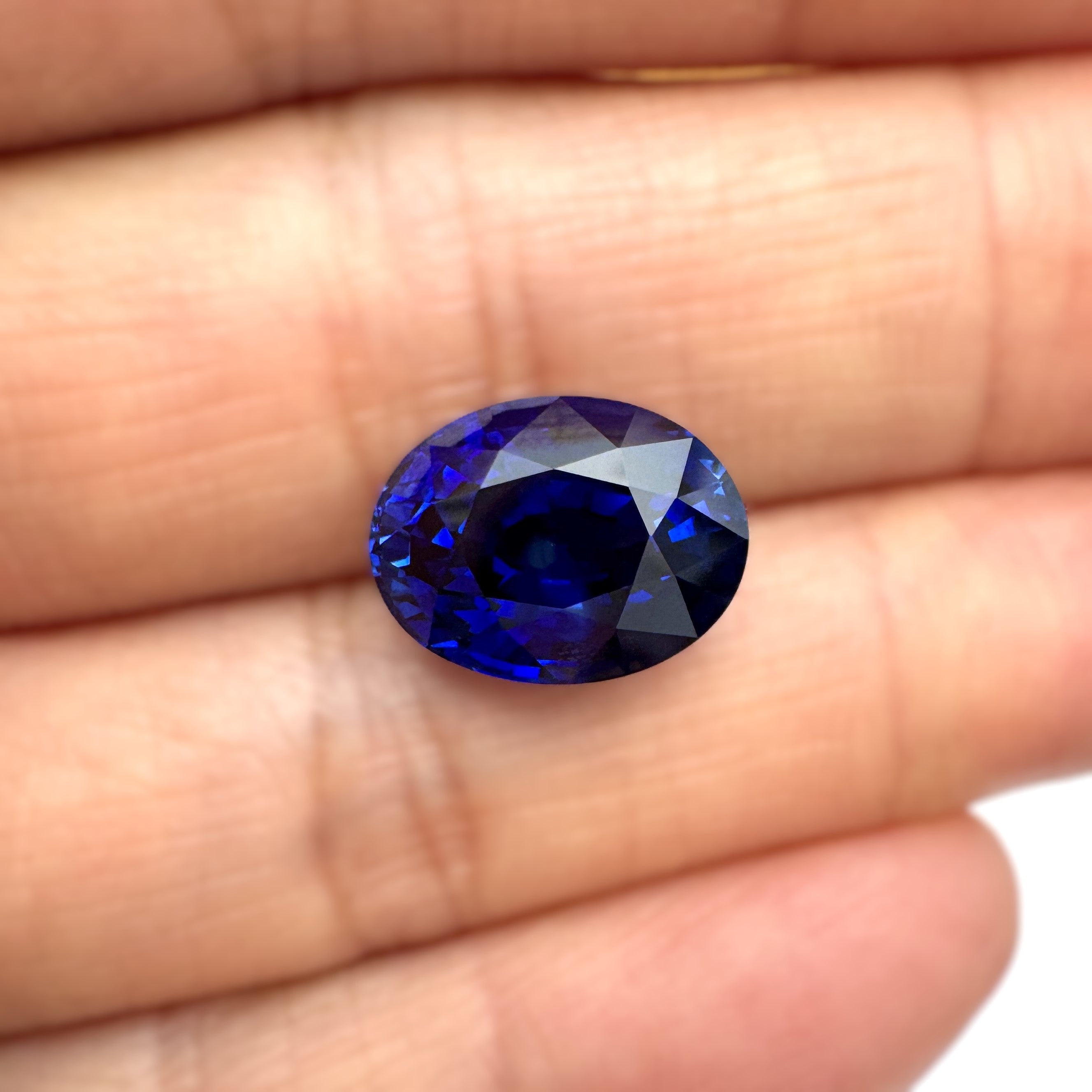 Blue Sapphire 7.21ct Oval