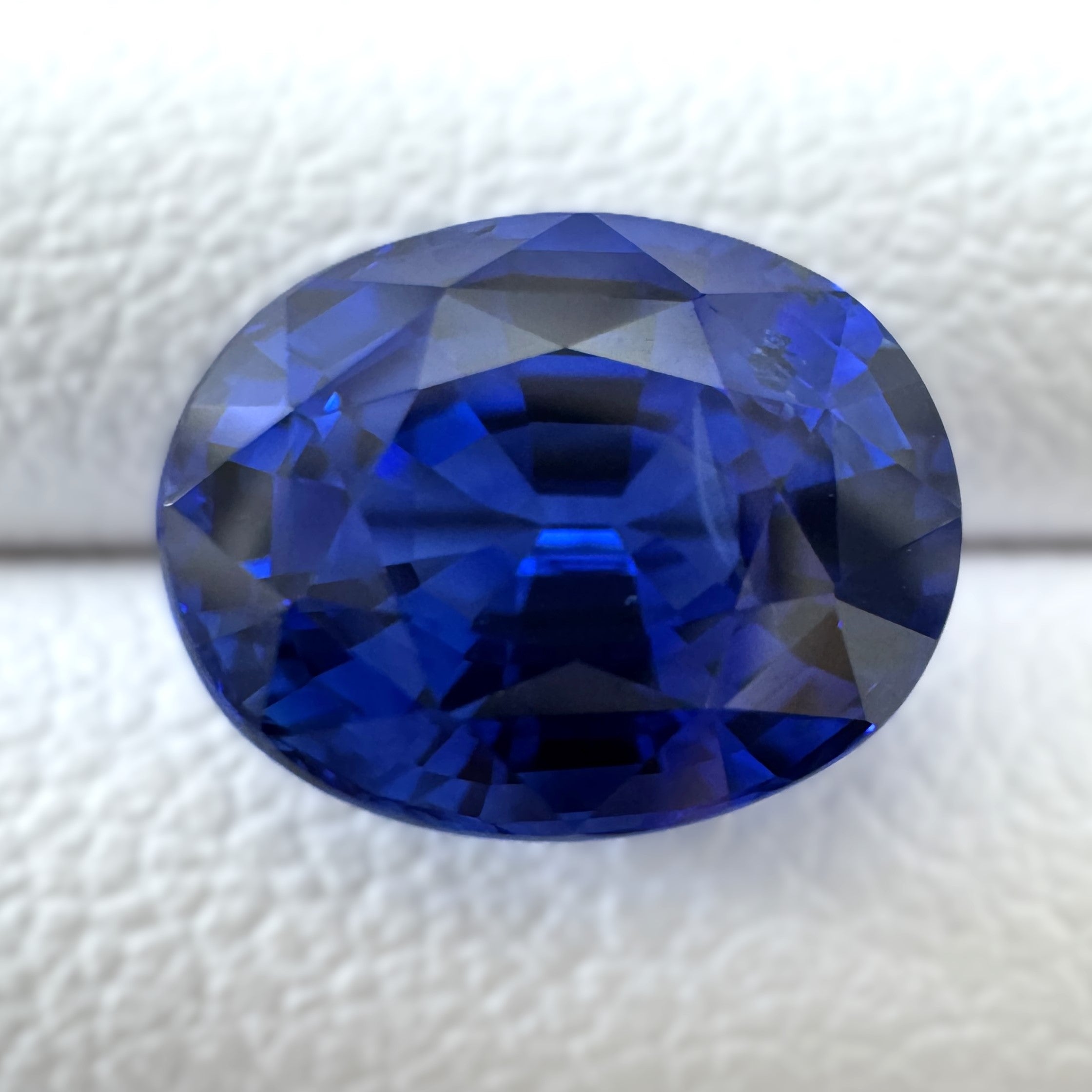 Blue Sapphire 3.76ct Oval