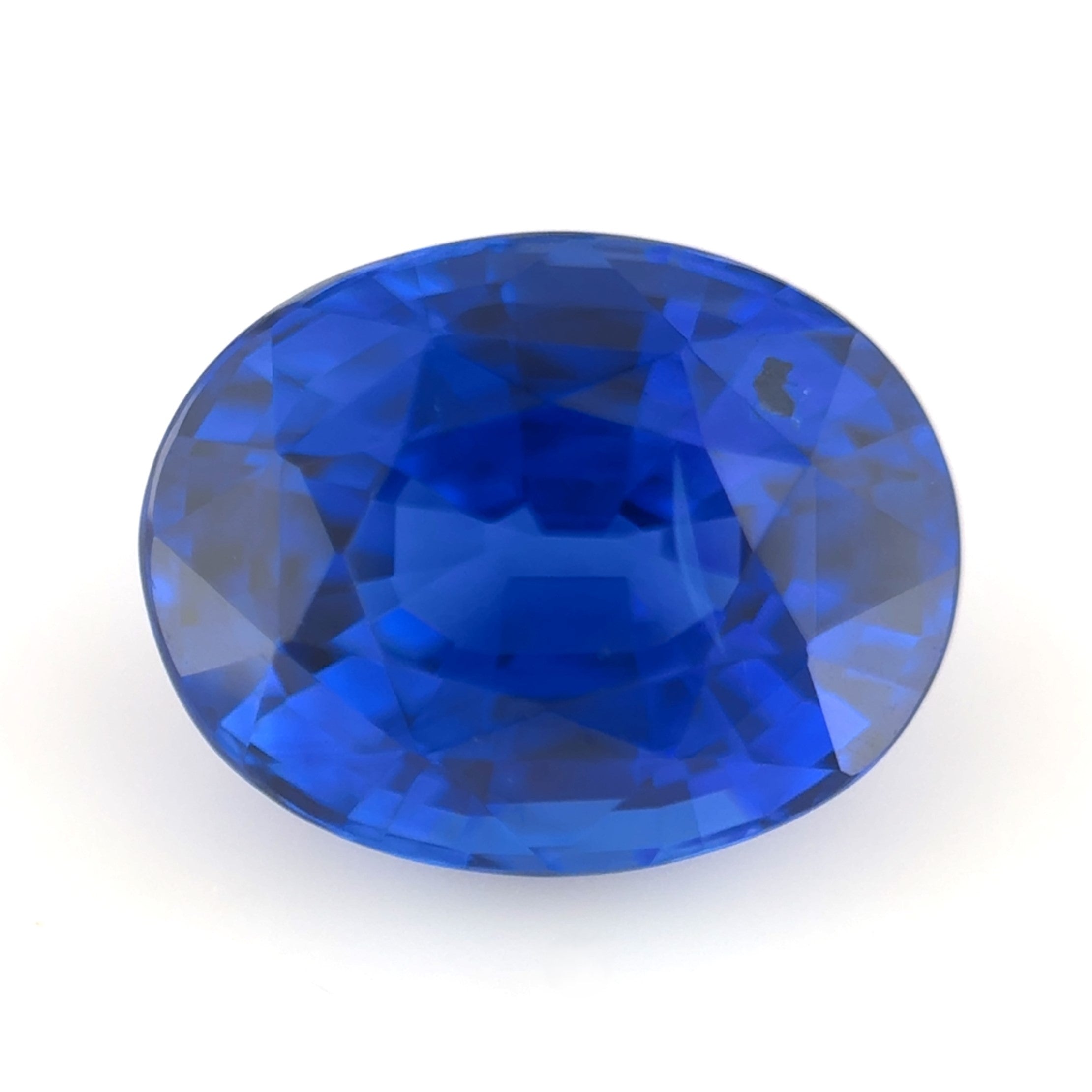 Blue Sapphire 3.76ct Oval