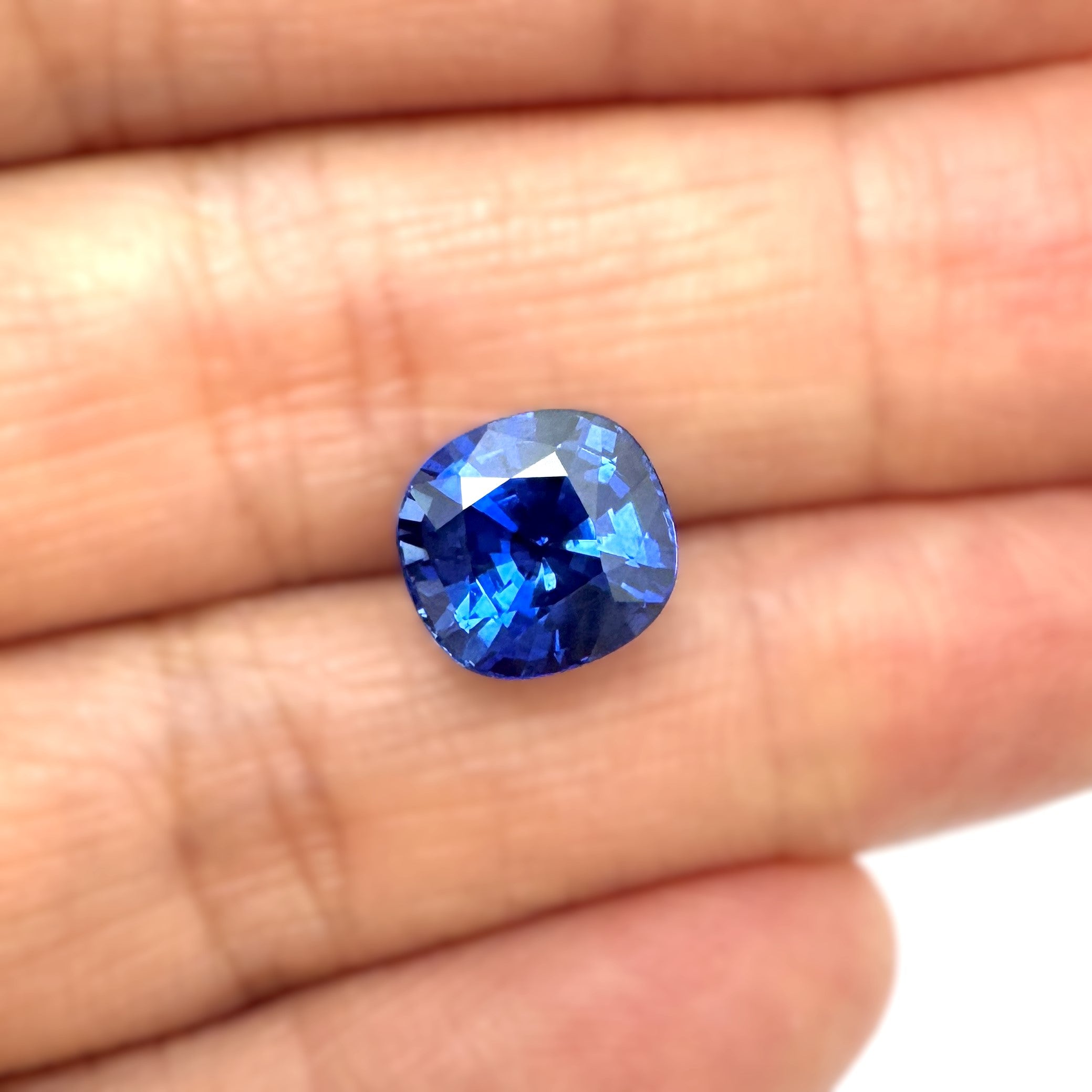 Blue Sapphire 4.30ct Cushion