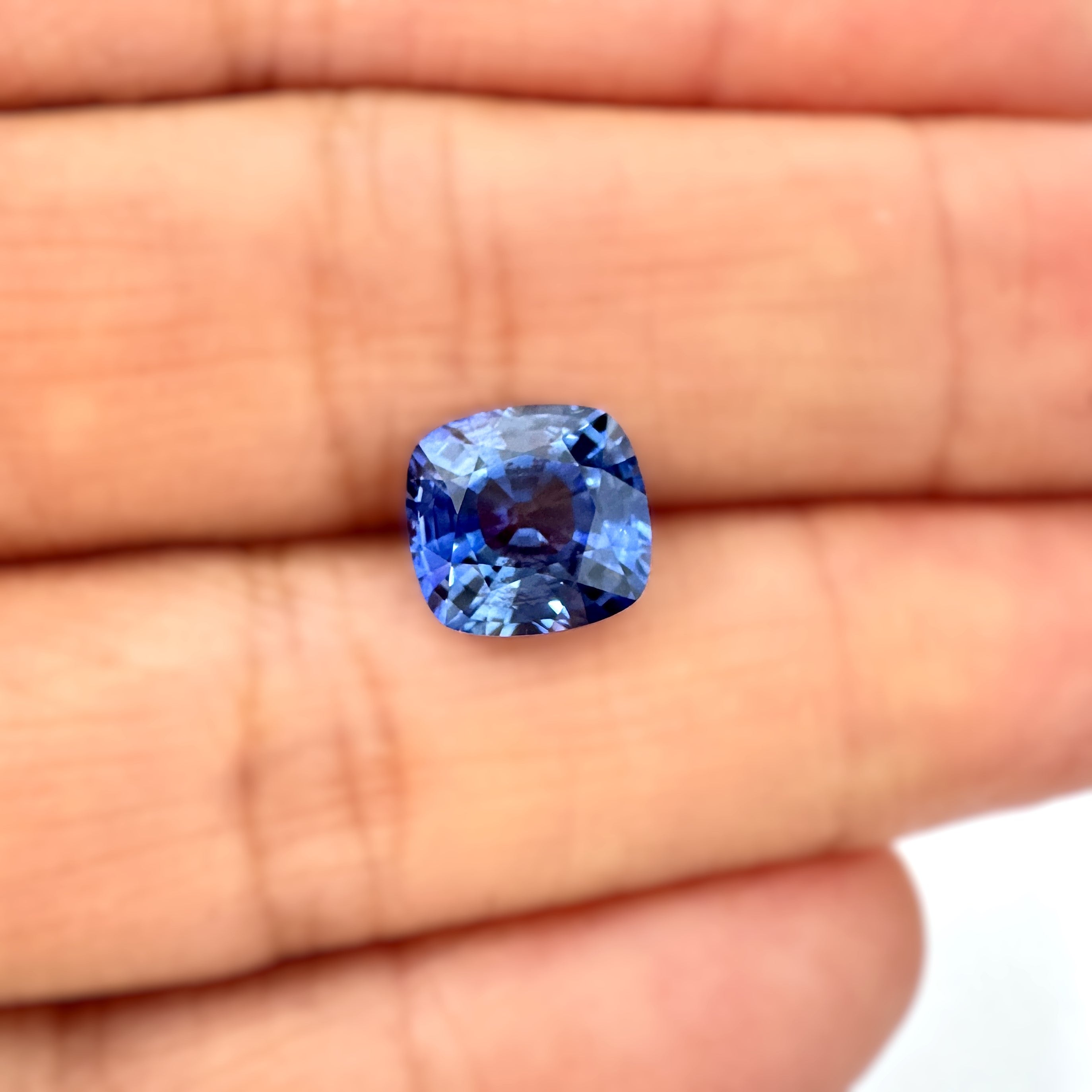 Blue Sapphire 2.89ct Cushion