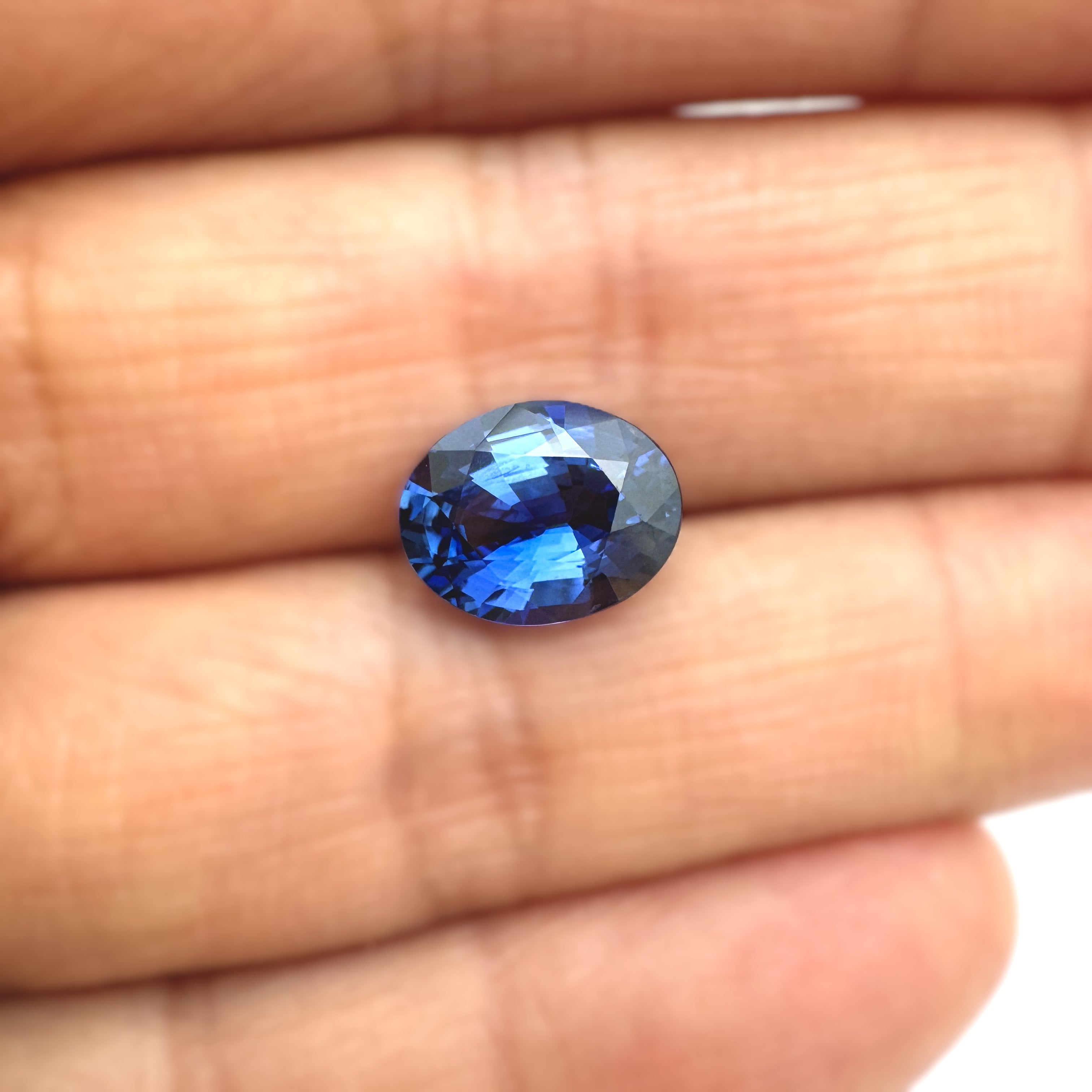 Blue Sapphire 2.87ct Oval