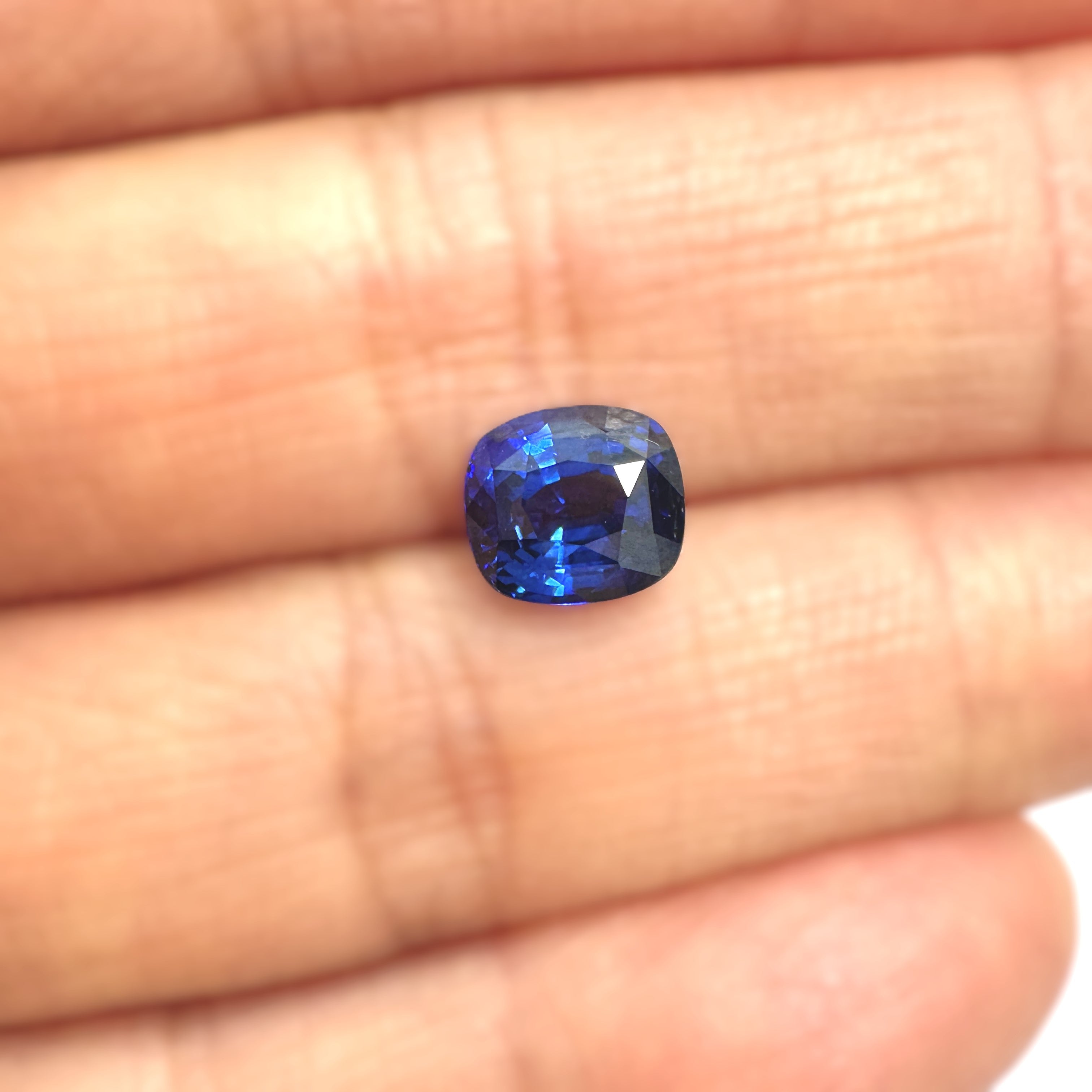 Blue Sapphire 2.08ct Cushion