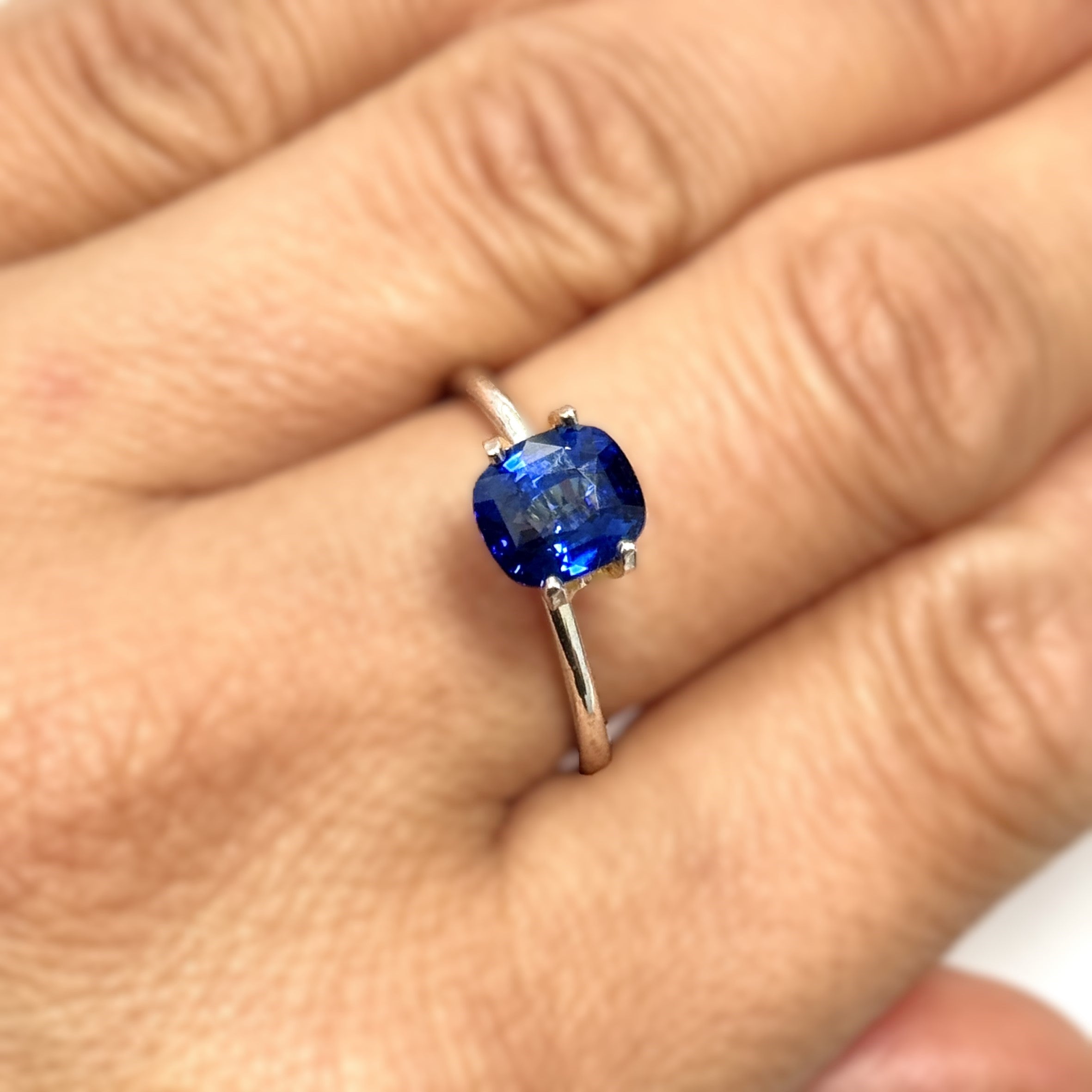 Blue Sapphire 2.08ct Cushion