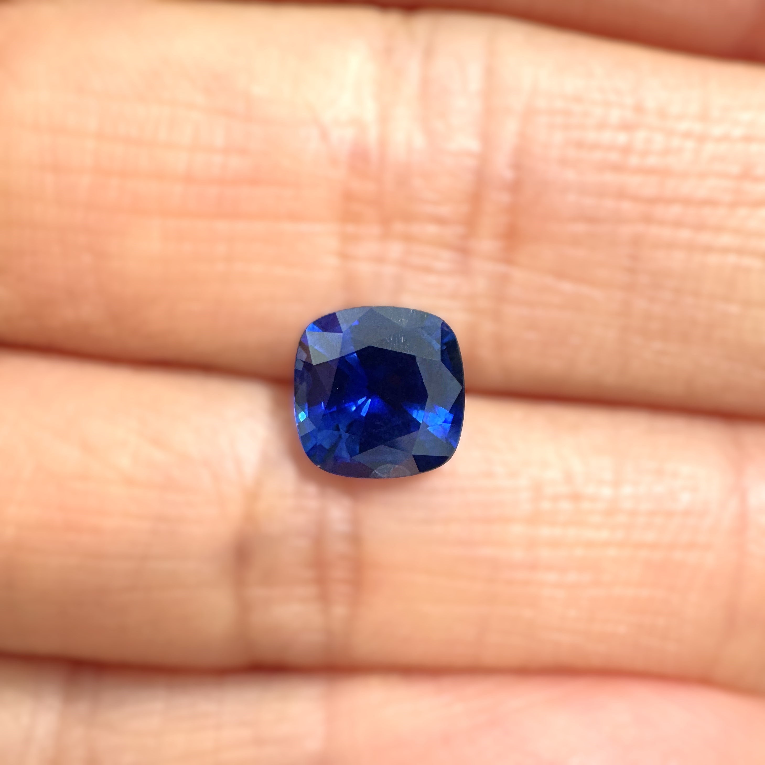 Blue Sapphire 1.84ct Cushion