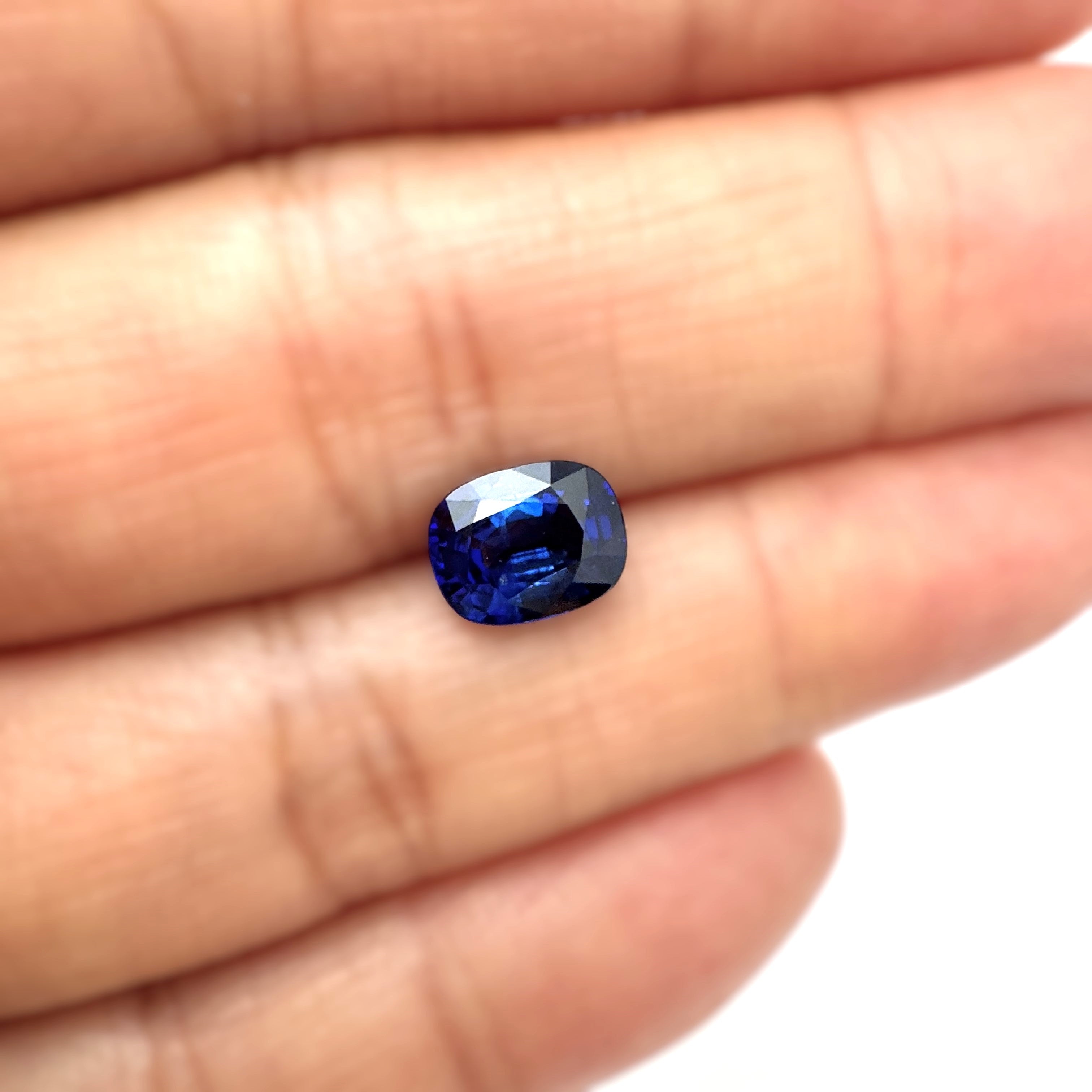 Blue Sapphire 1.56ct Cushion
