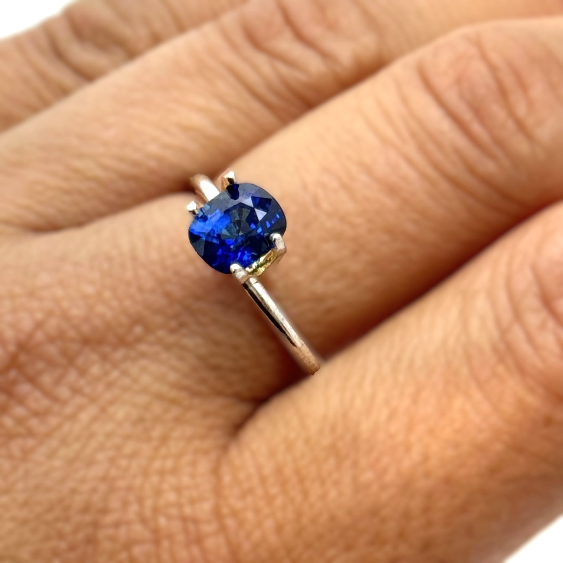 Blue Sapphire 1.52ct Cushion