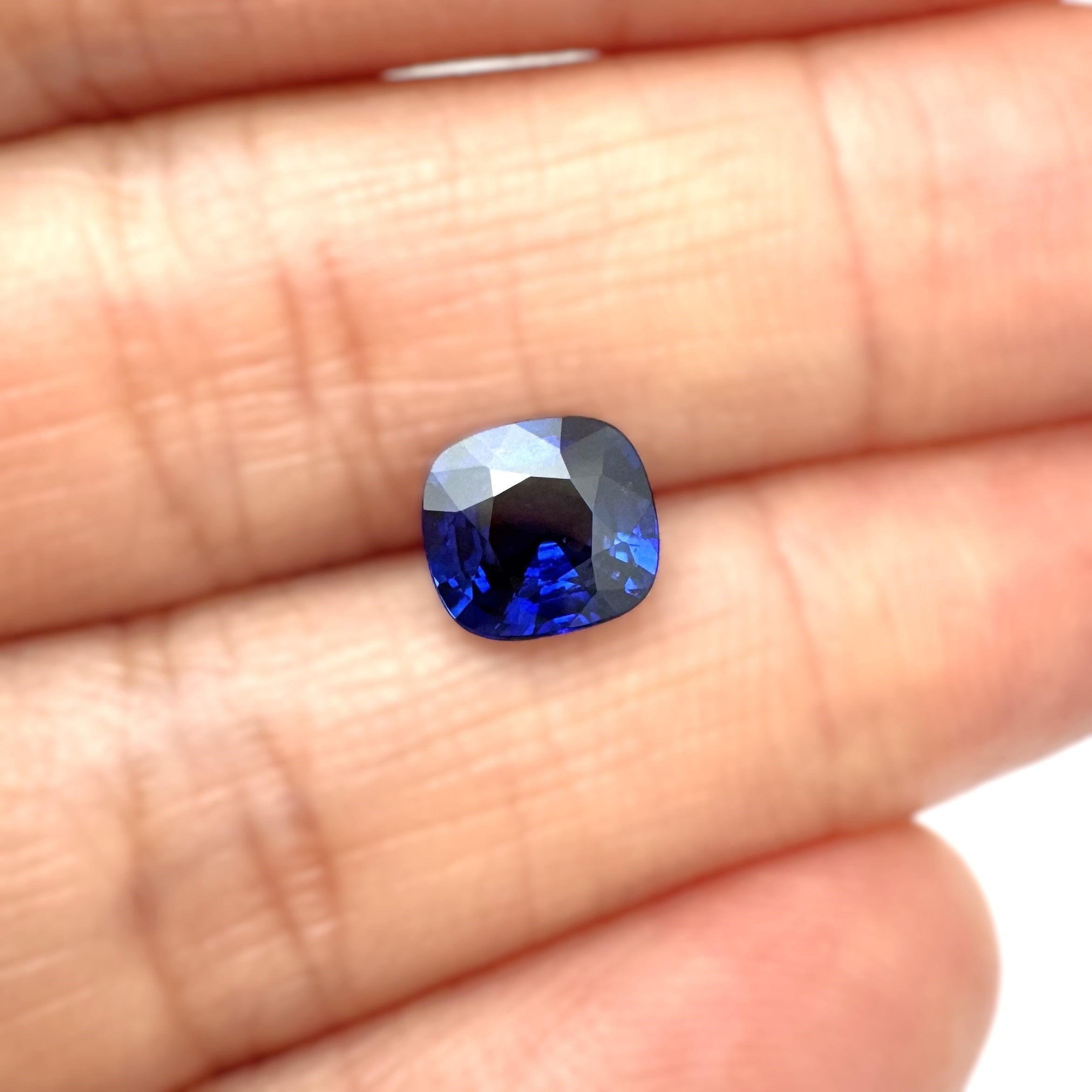 Blue Sapphire 1.51ct Cushion