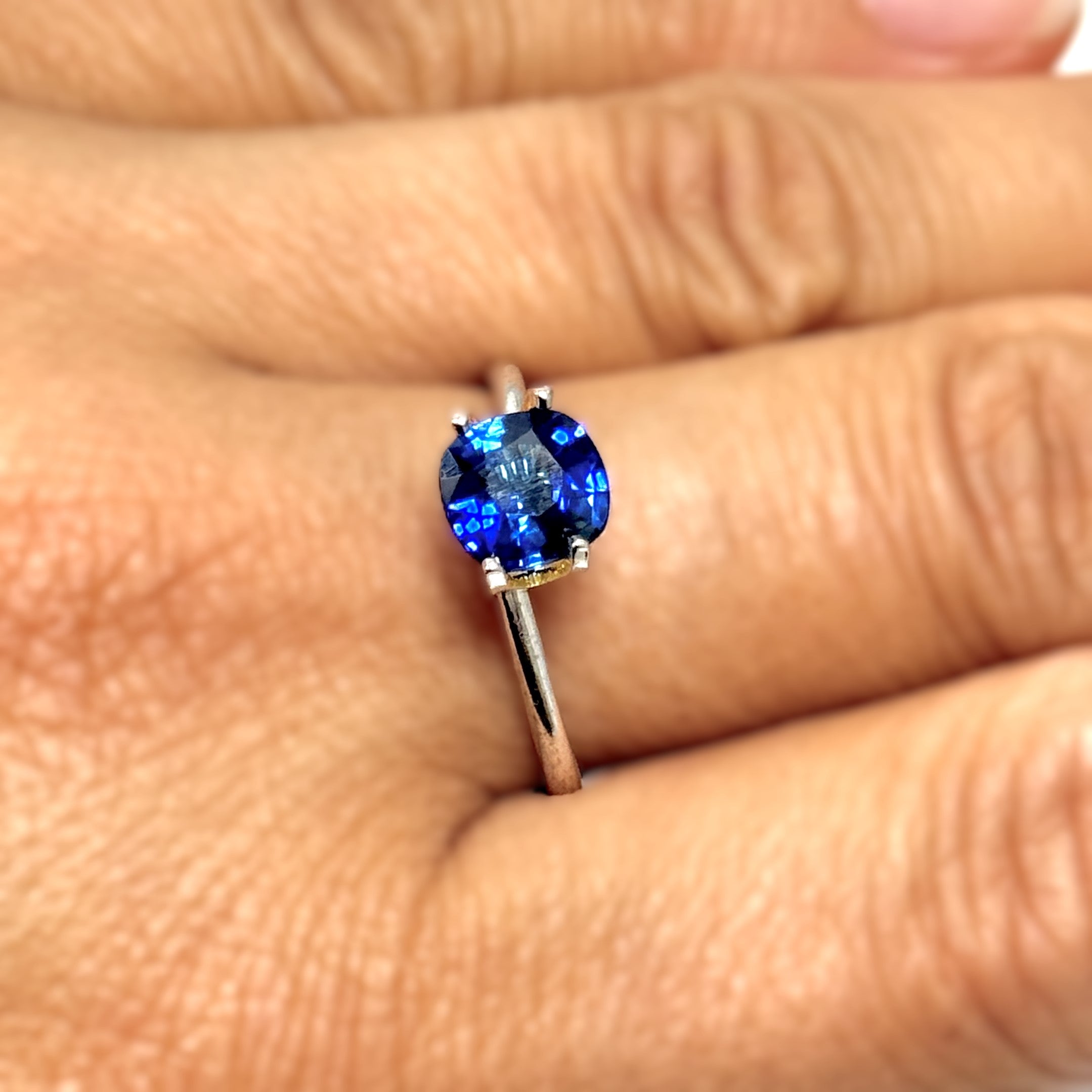Blue Sapphire 1.45ct Cushion