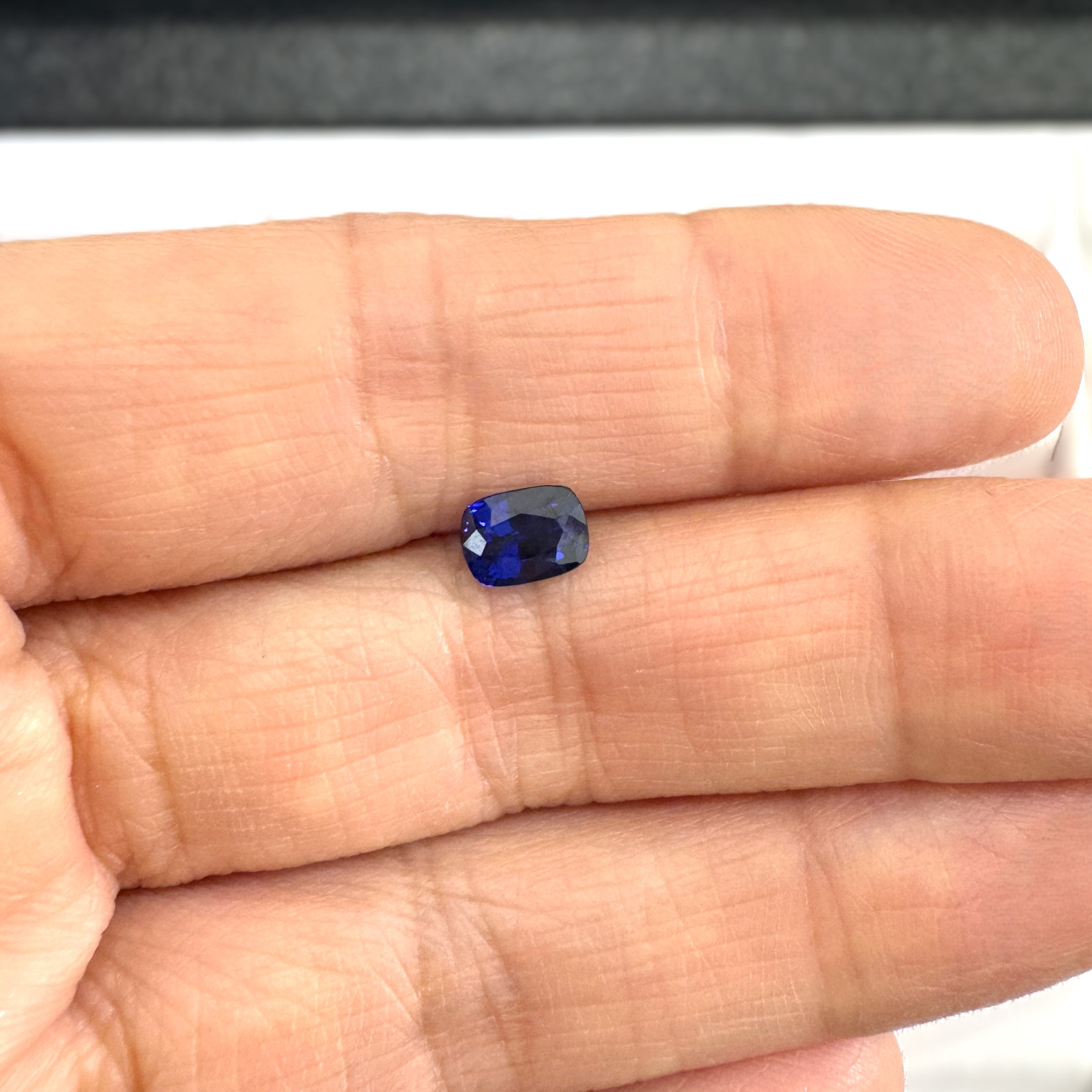 Blue Sapphire 1.01ct Cushion