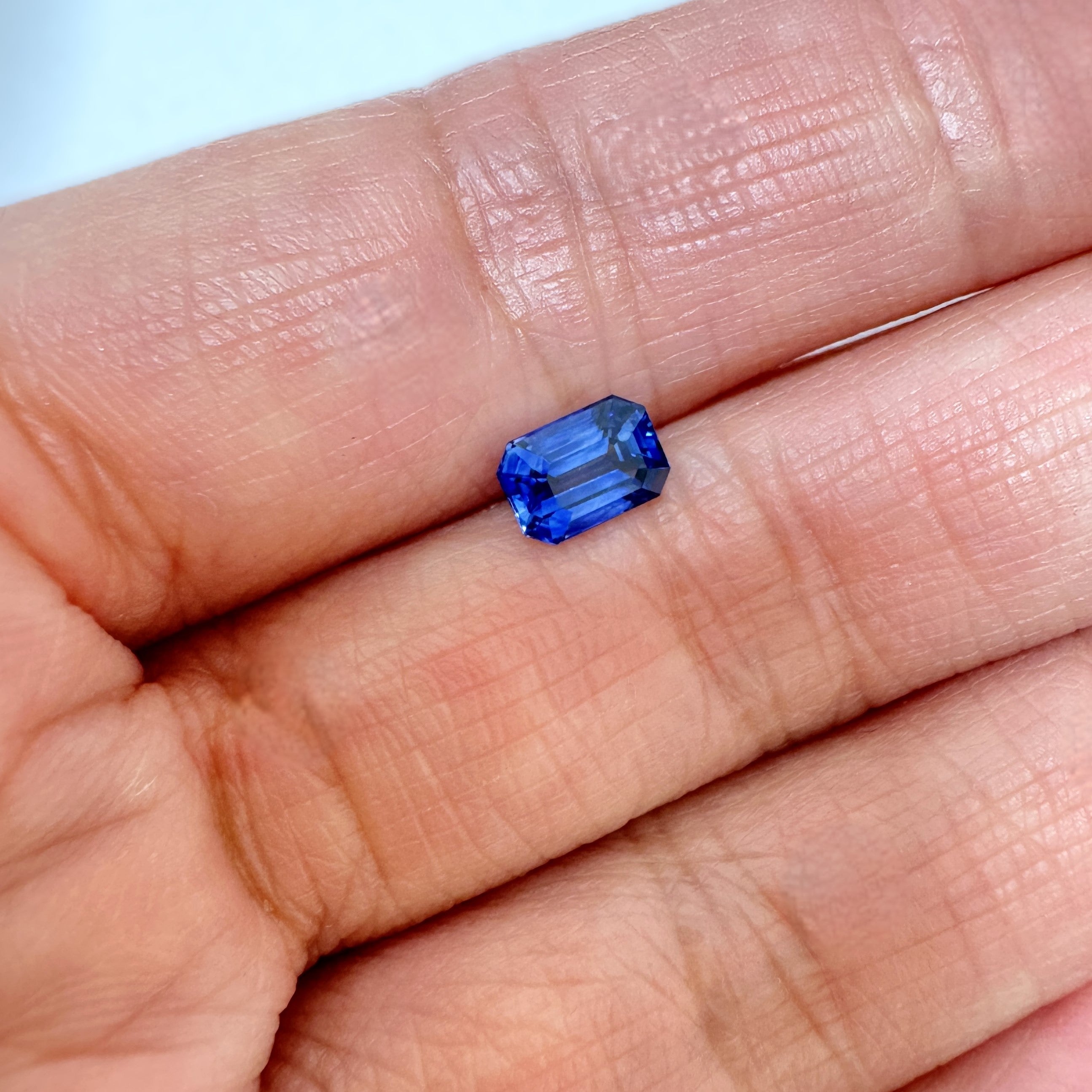 Blue Sapphire 1.09ct Octagonal