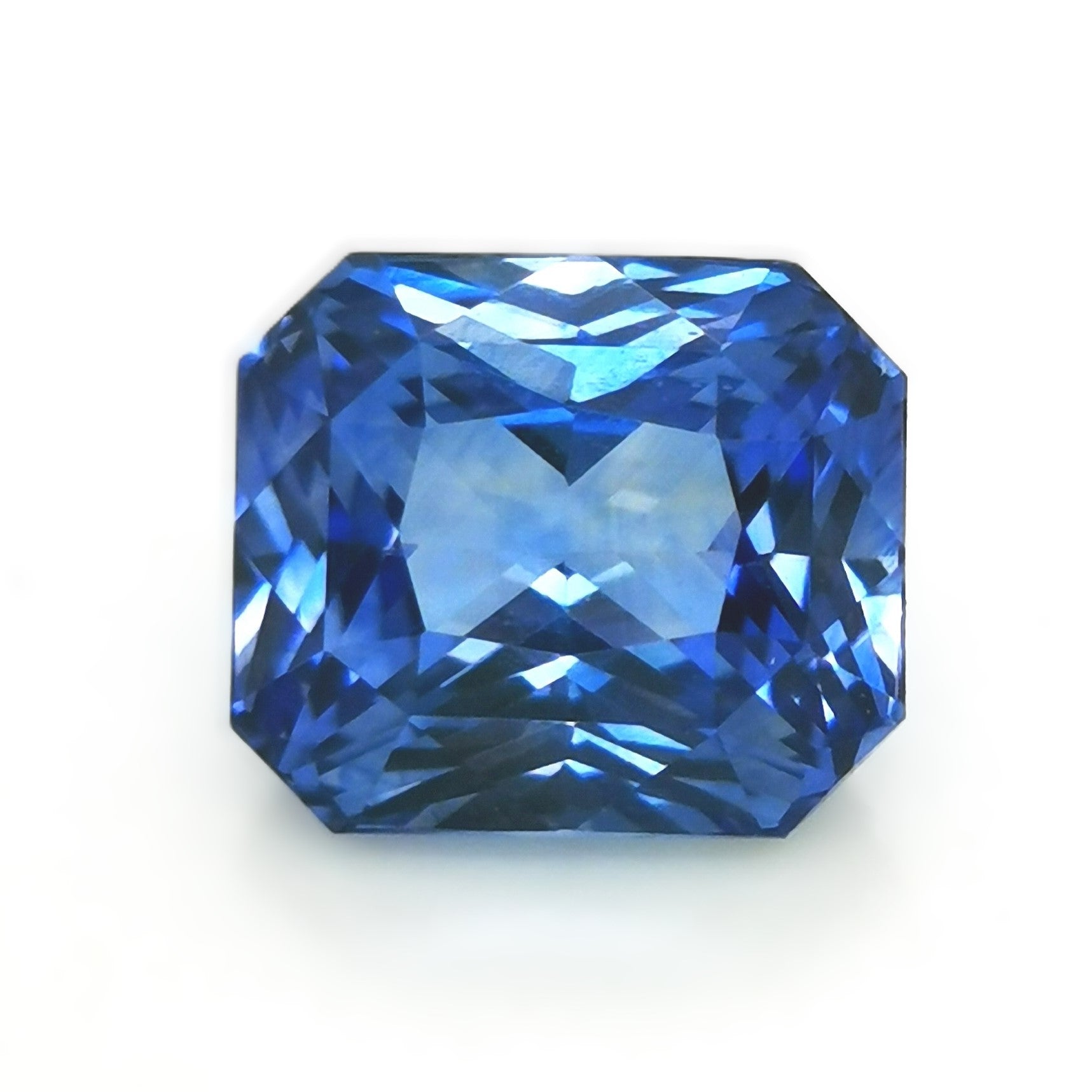 Blue Sapphire 2.18ct Radiant