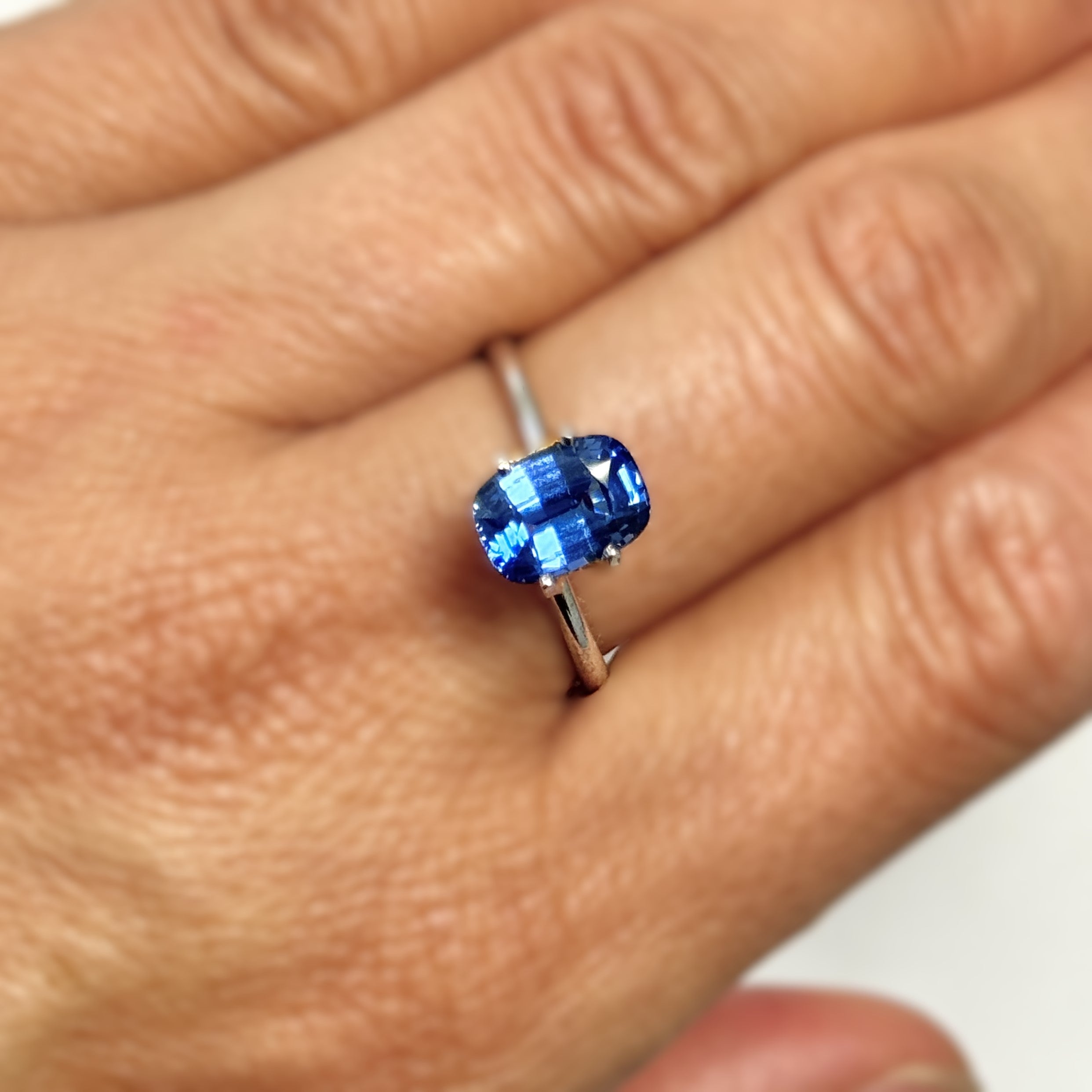 Blue Sapphire 2.30ct Cushion