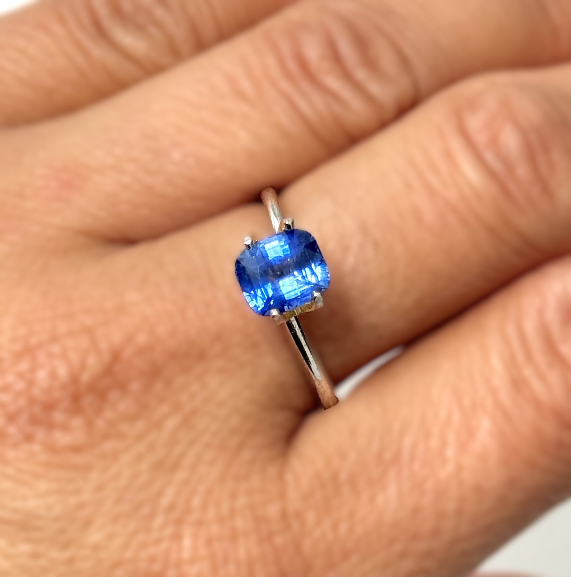 Blue Sapphire 1.78ct Cushion
