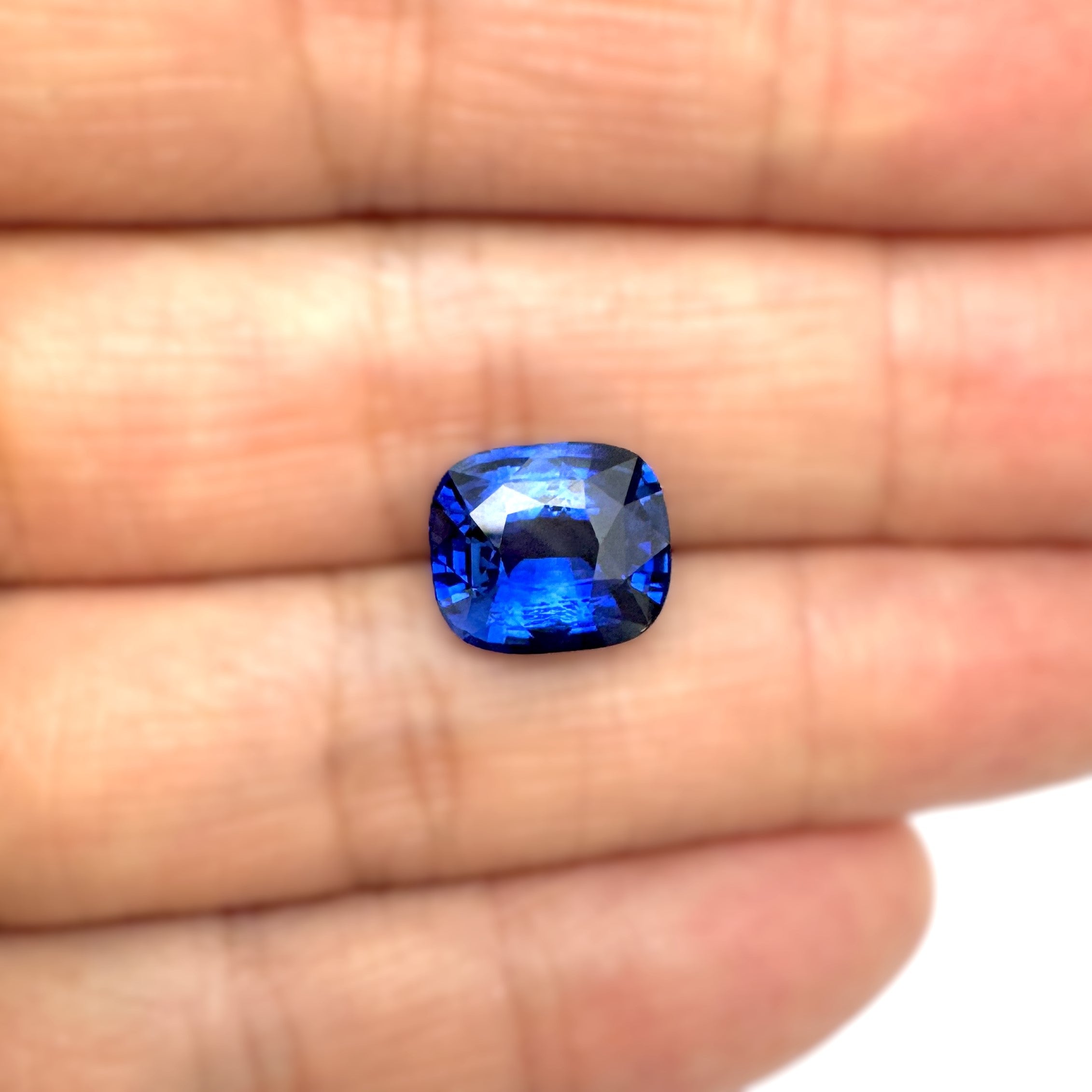 Blue Sapphire 4.55ct Cushion