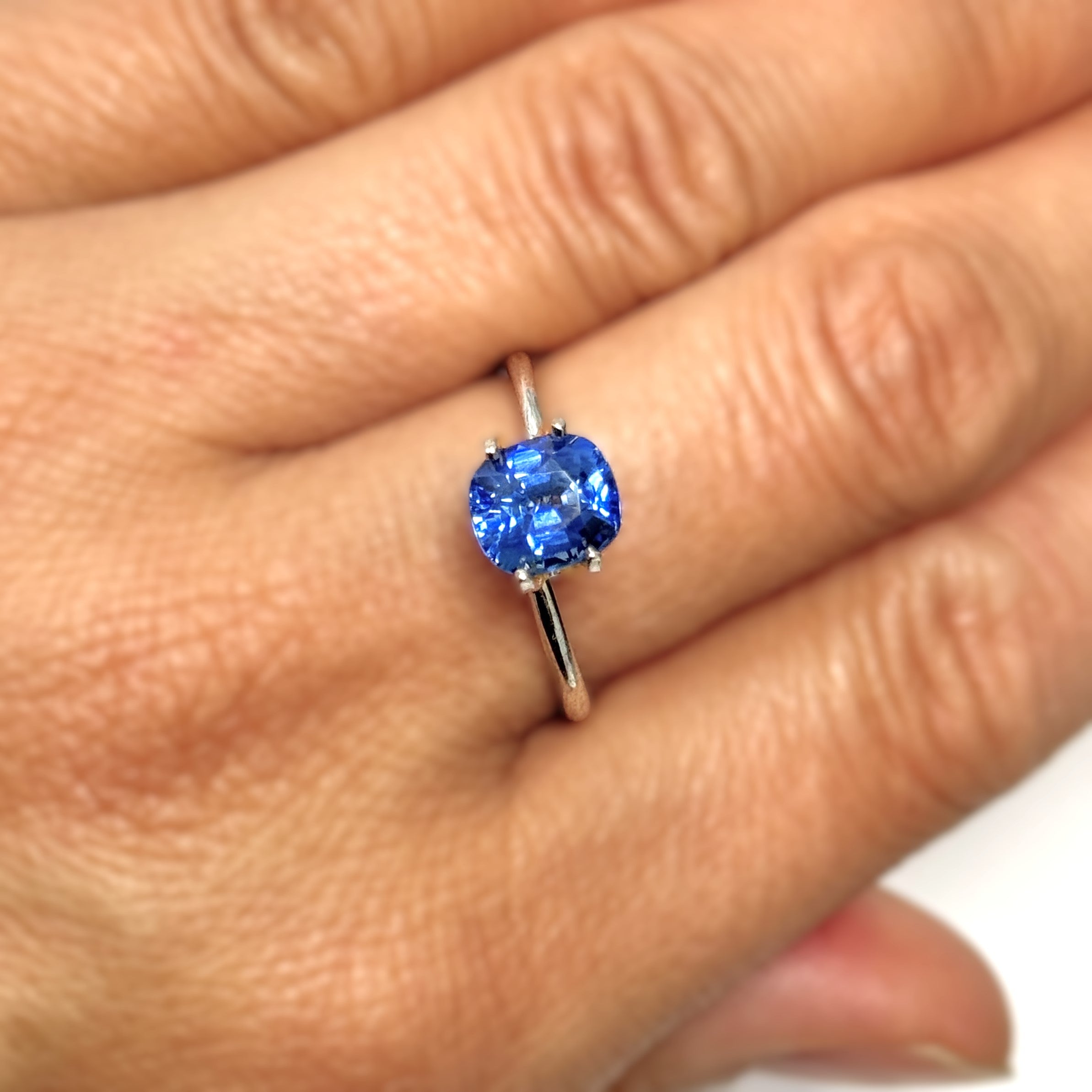 Blue Sapphire 2.13ct Cushion