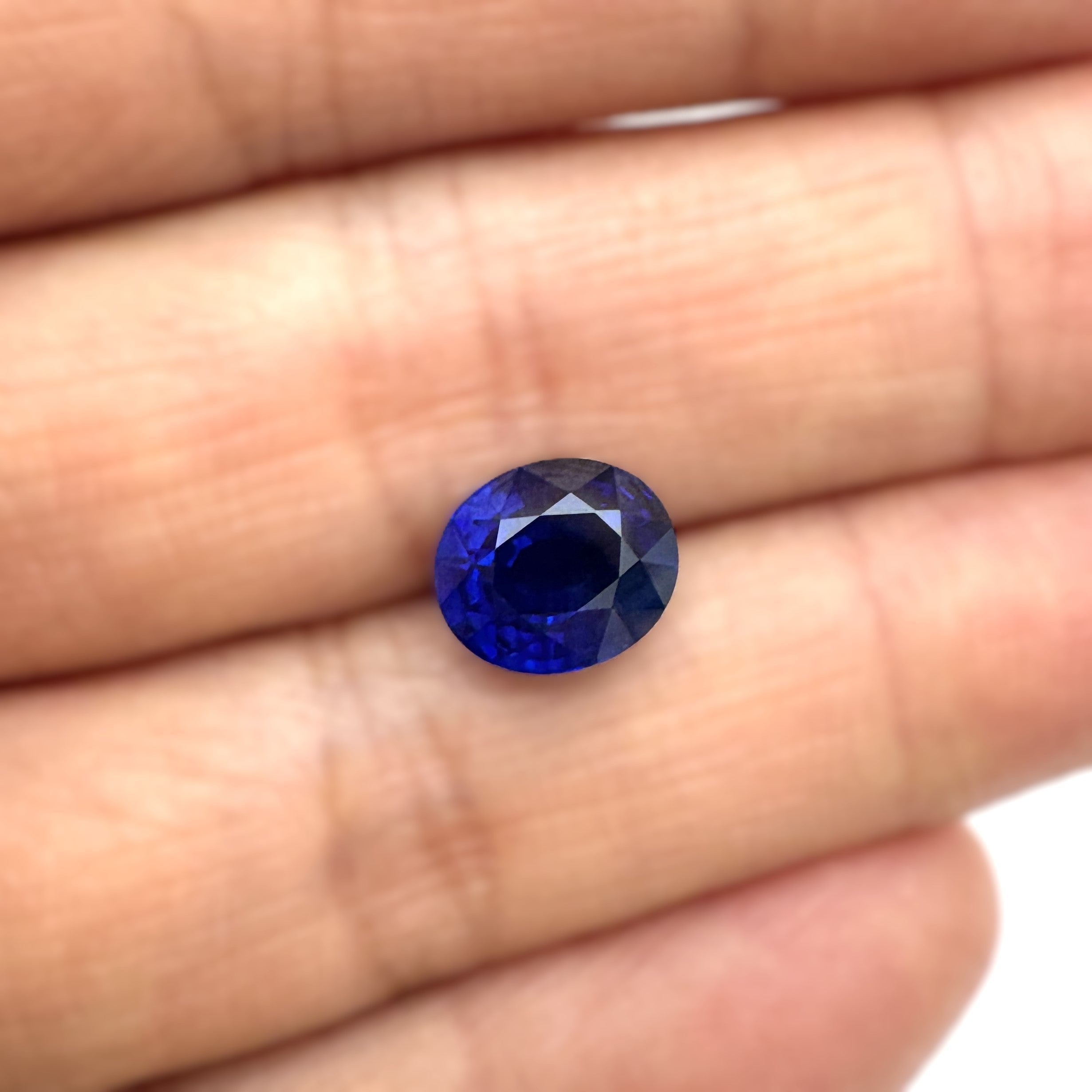 Blue Sapphire 2.83ct Oval