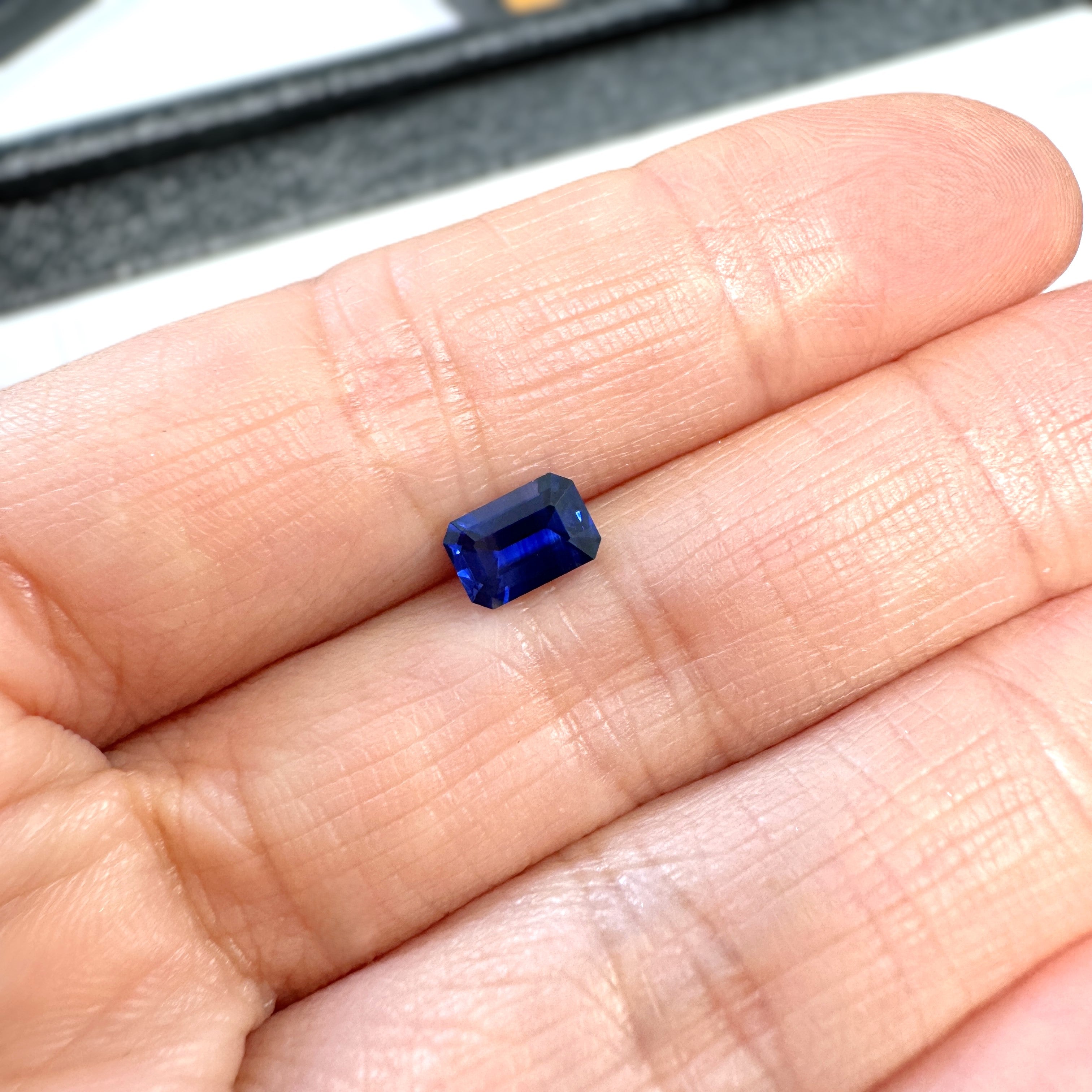Blue Sapphire 1.04ct Octagonal