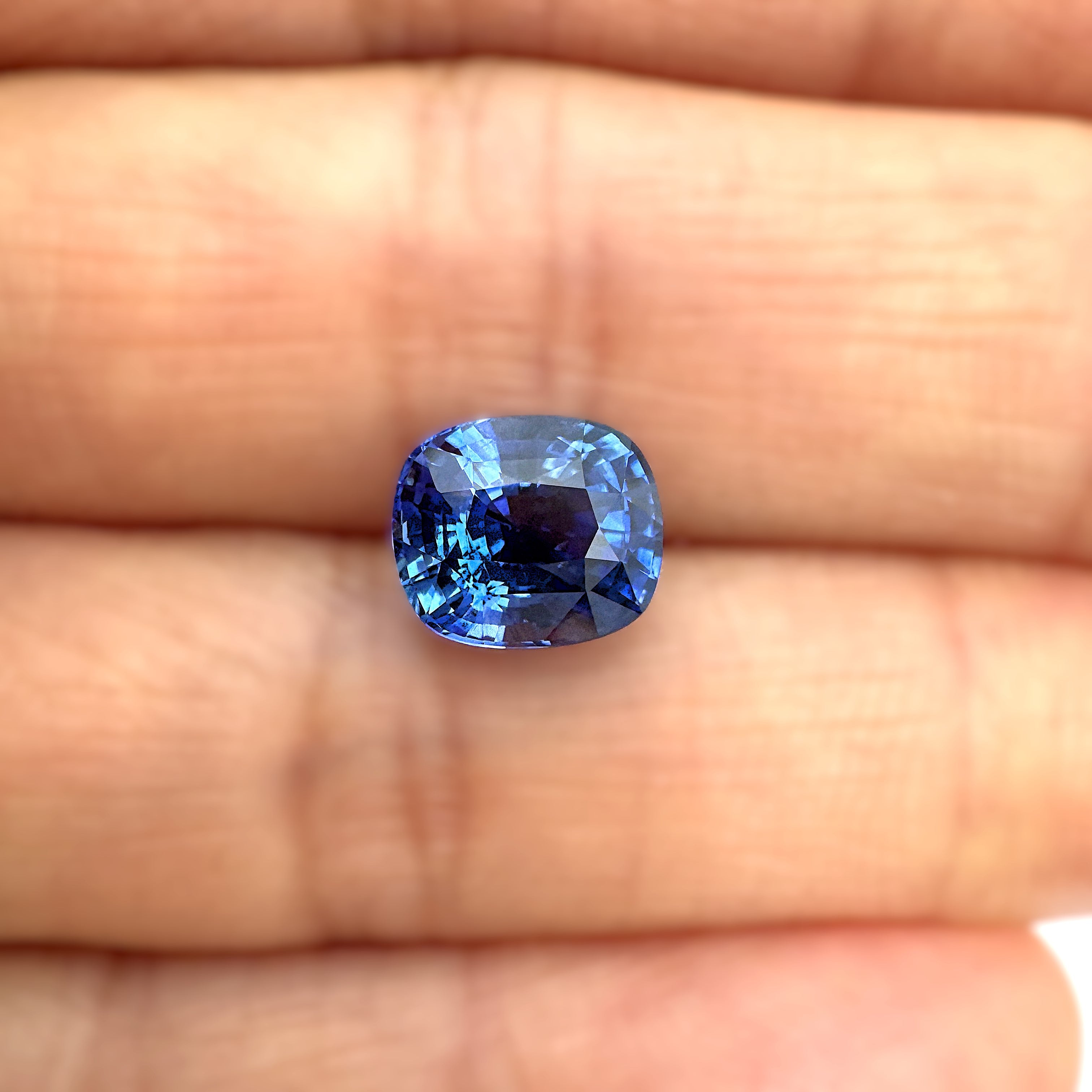 Blue Sapphire 2.78ct Cushion