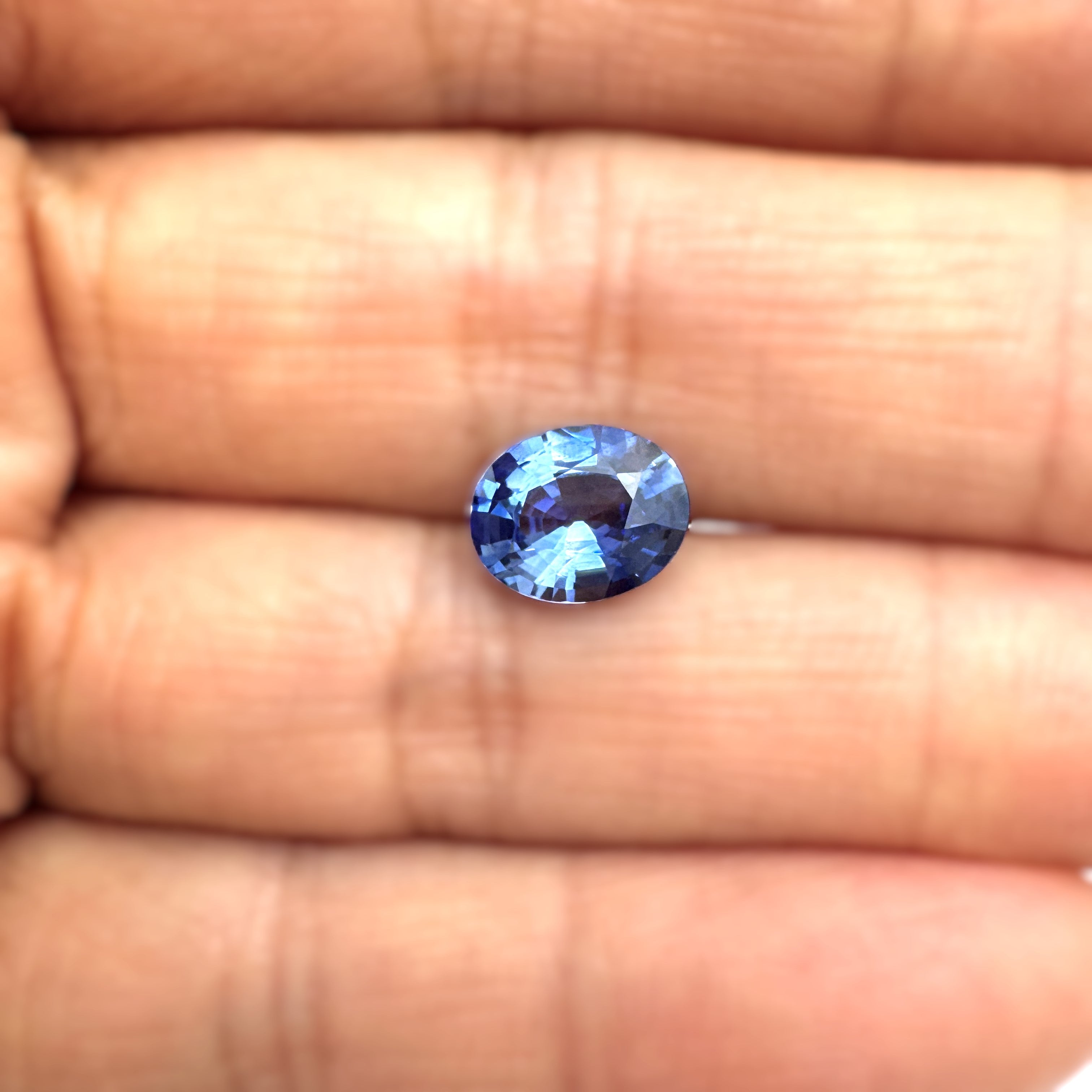 Blue Sapphire 2.04ct Oval