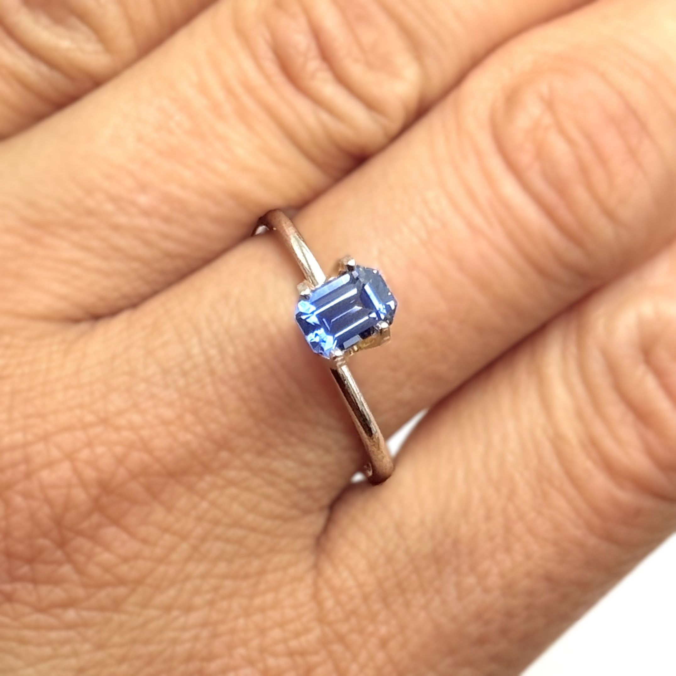 Blue Sapphire 1.02ct Octagonal