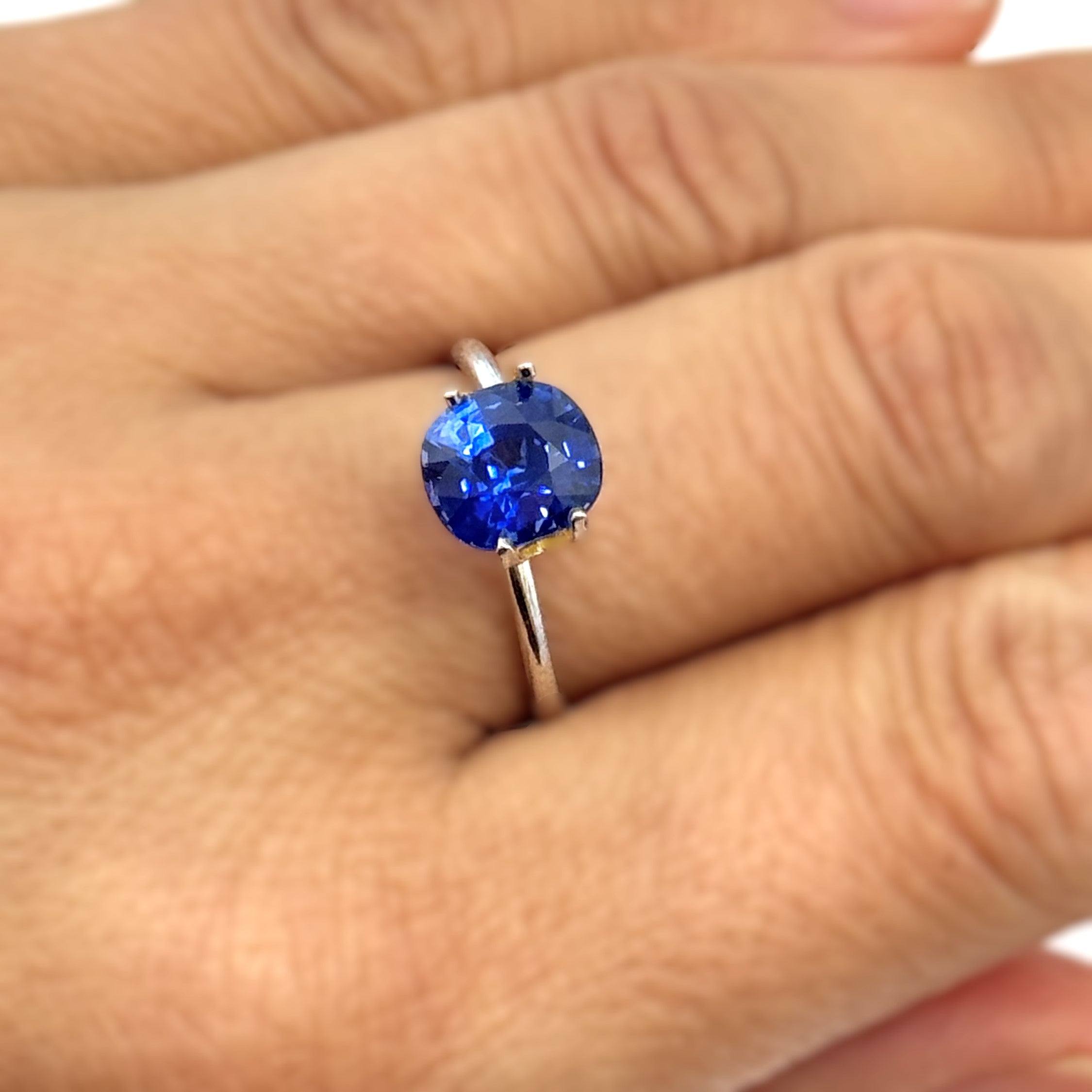 Blue Sapphire 2.59ct Cushion