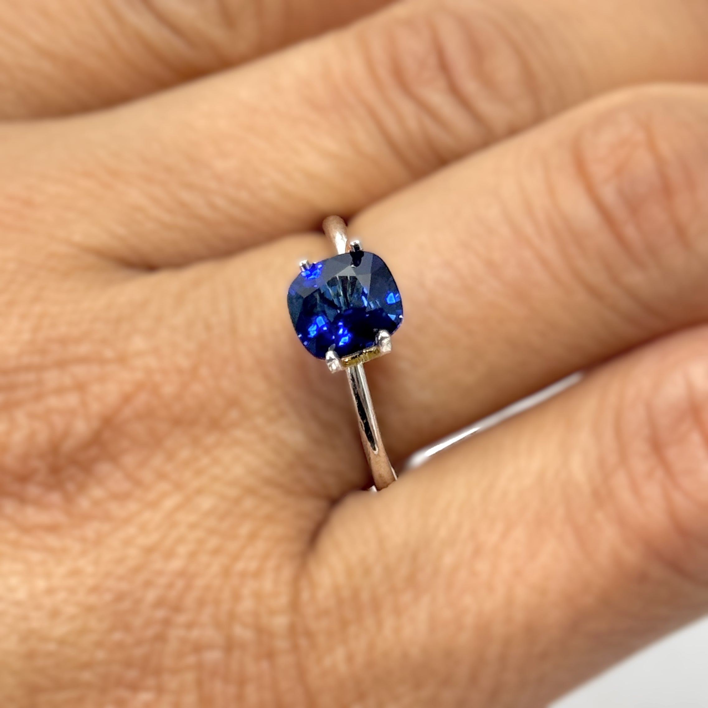 Blue Sapphire 1.77ct Cushion