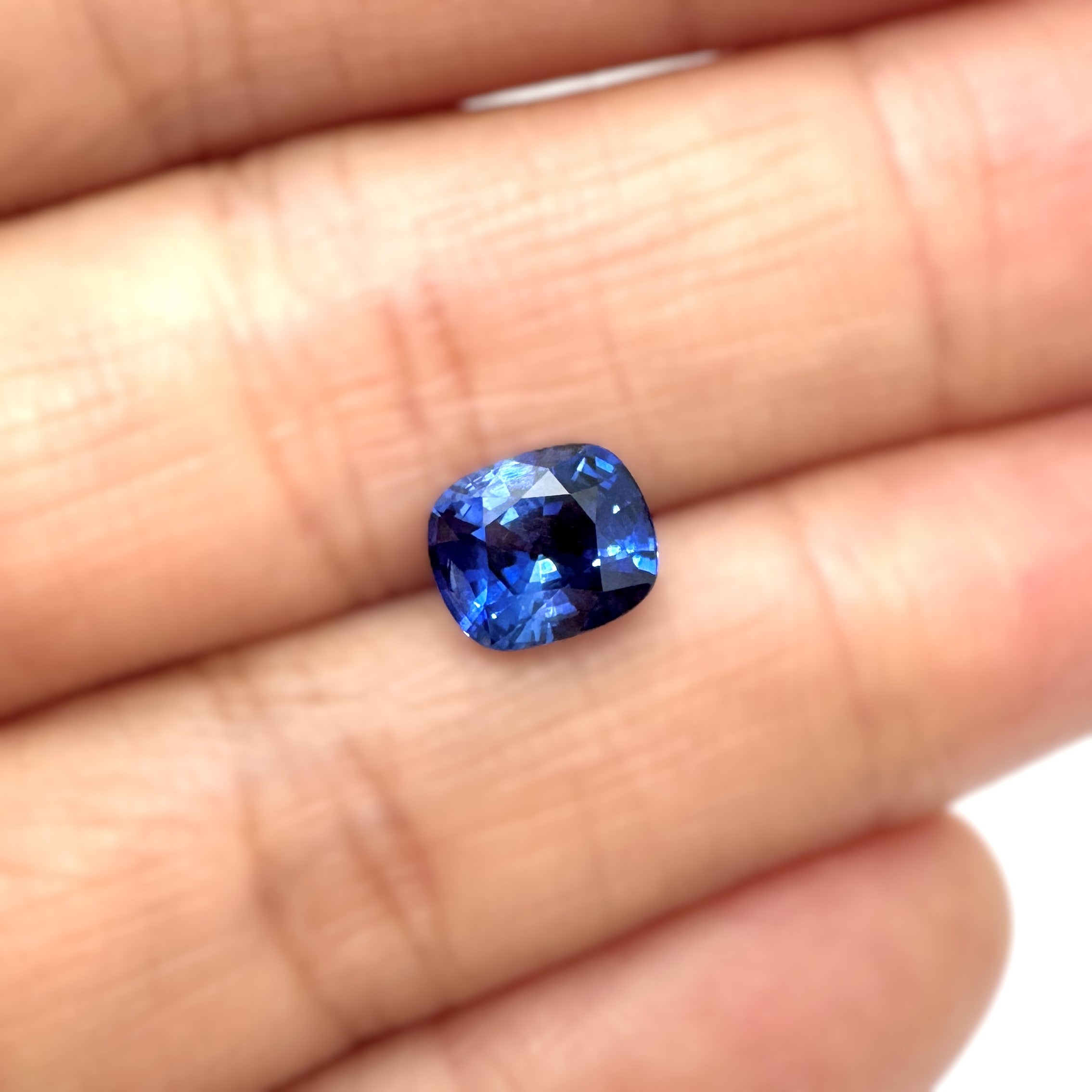 Blue Sapphire 1.75ct Cushion