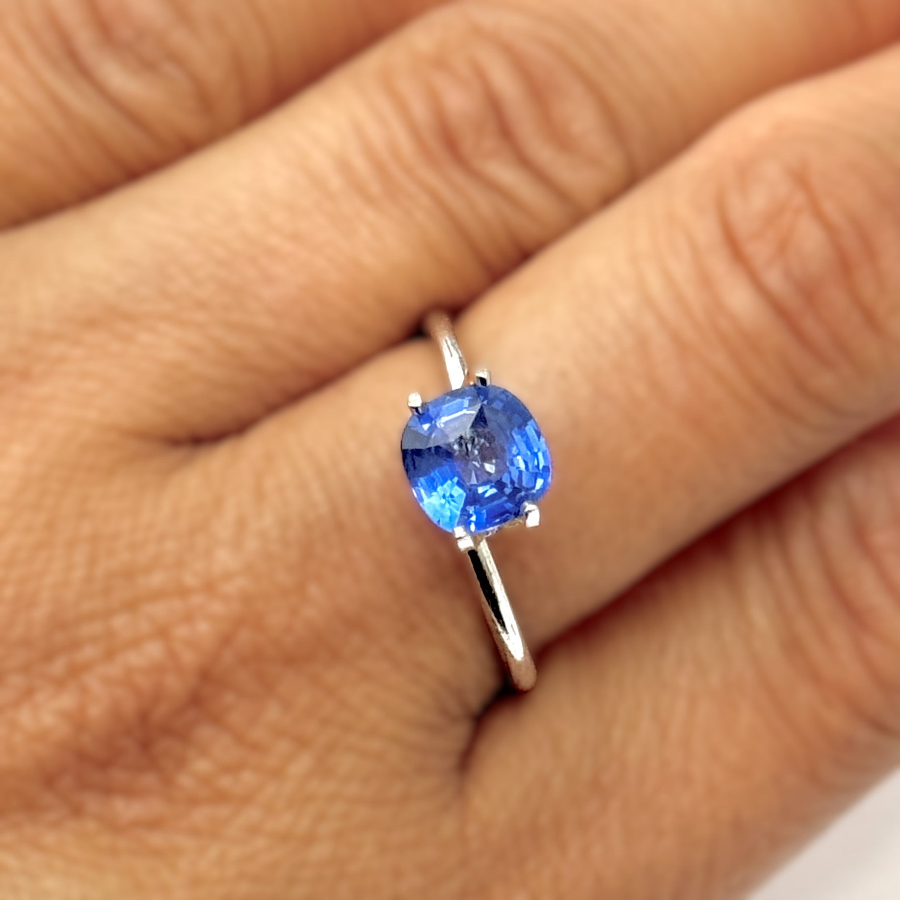 Blue Sapphire 1.68ct Cushion