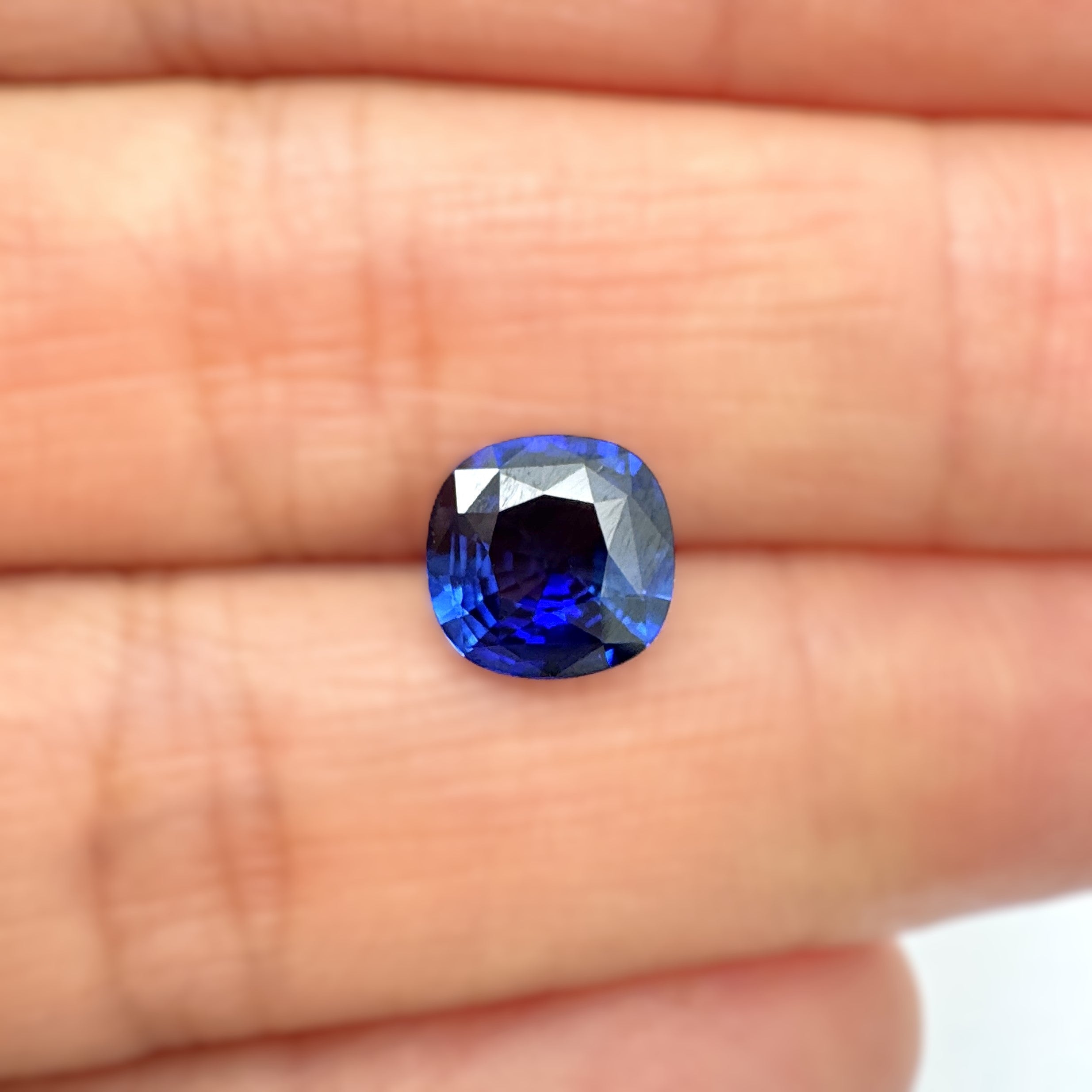 Blue Sapphire 1.61ct Cushion
