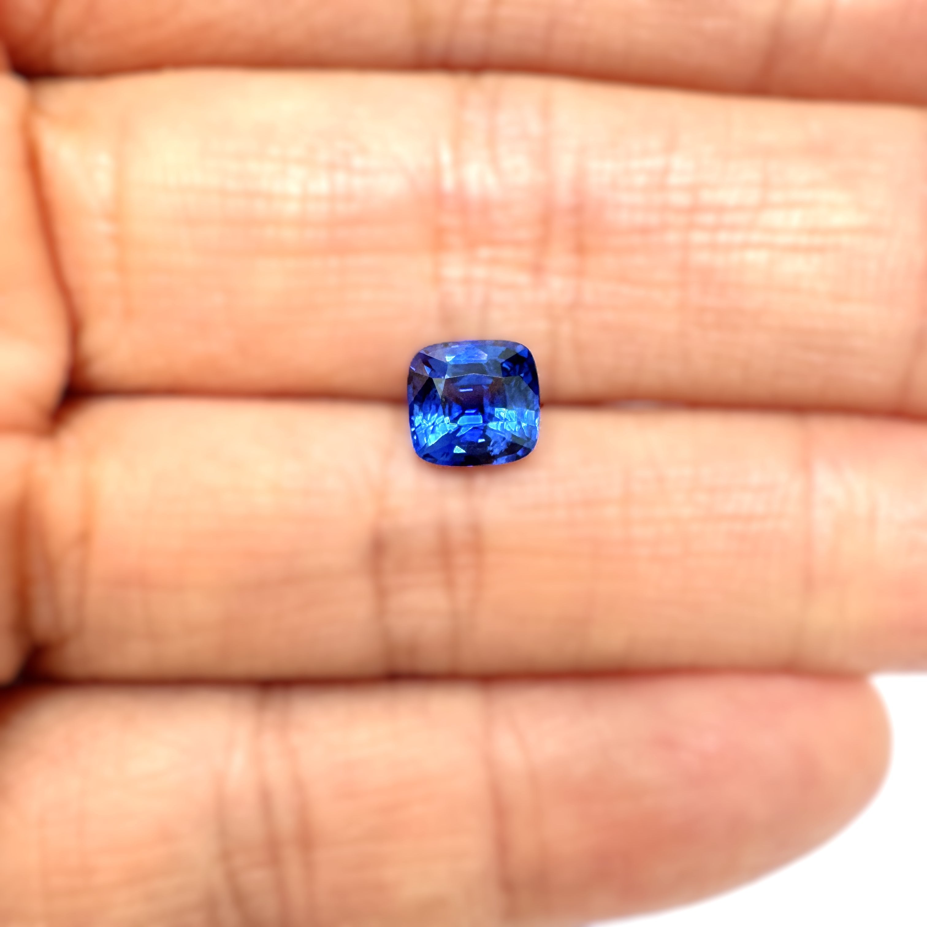 Blue Sapphire 1.54ct Cushion