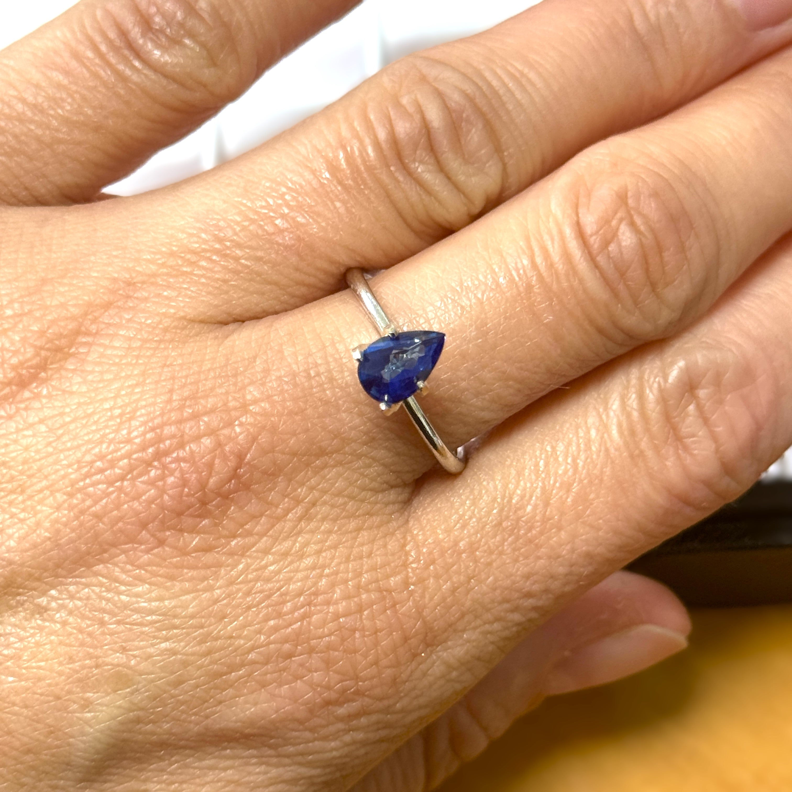 Blue Sapphire 1.26ct Pear